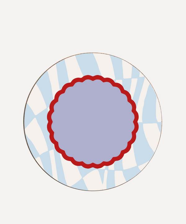 Balu - Checkmate Coaster Blue image number null
