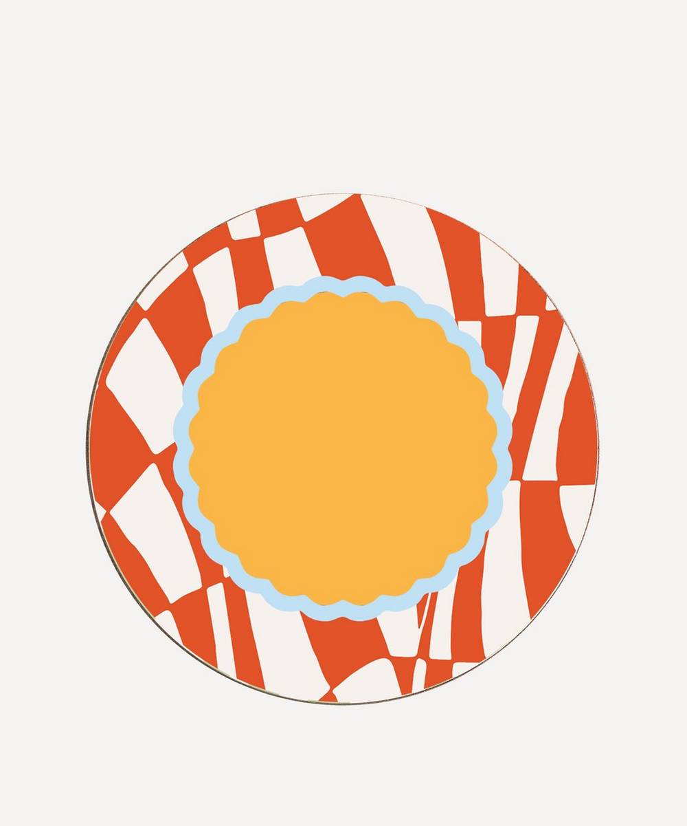 Balu - Checkmate Coaster Orange