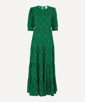 Leopard Print Maxi-Dress