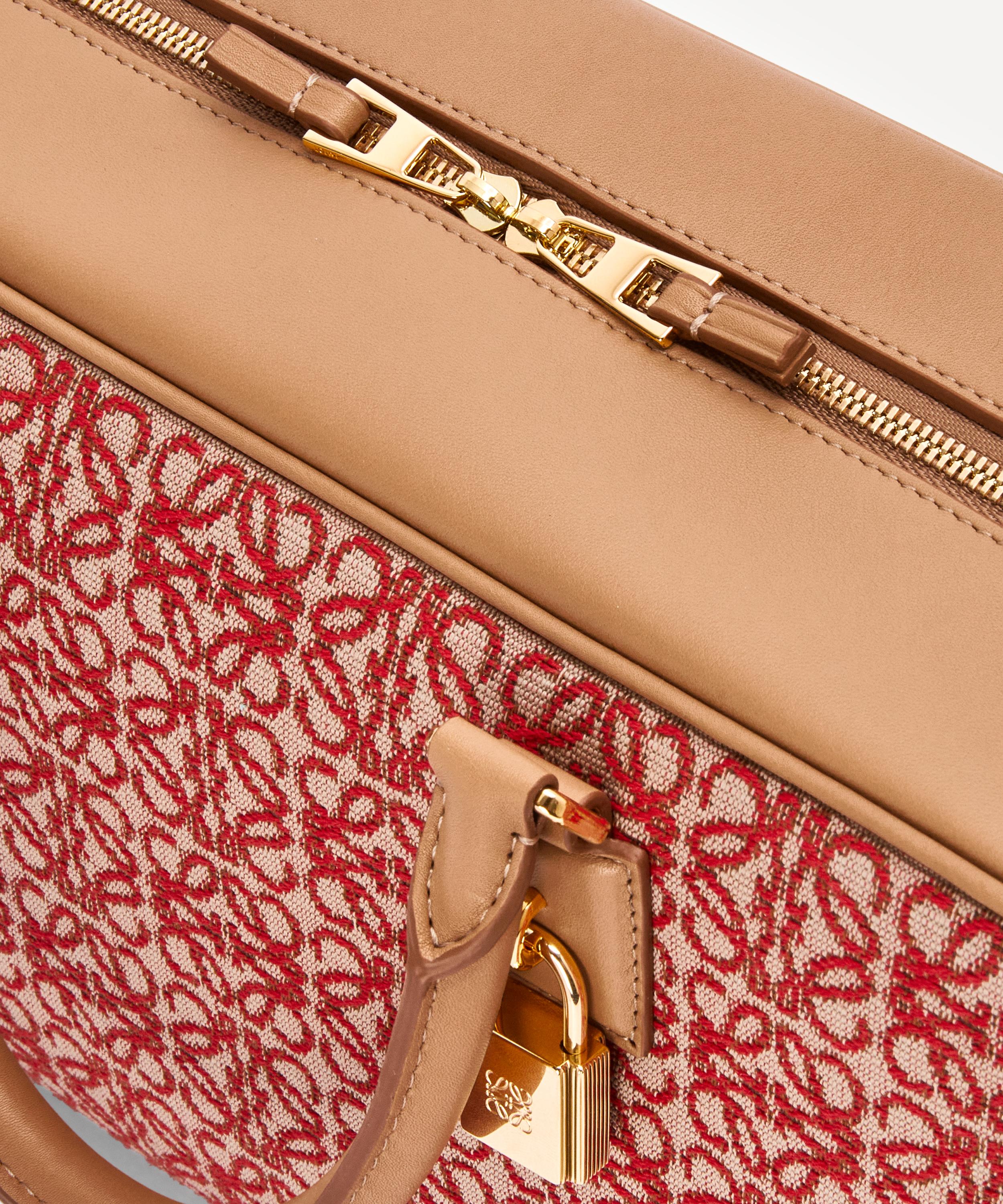 Loewe - Amazona 28 Anagram Jacquard and Leather Bag image number 3