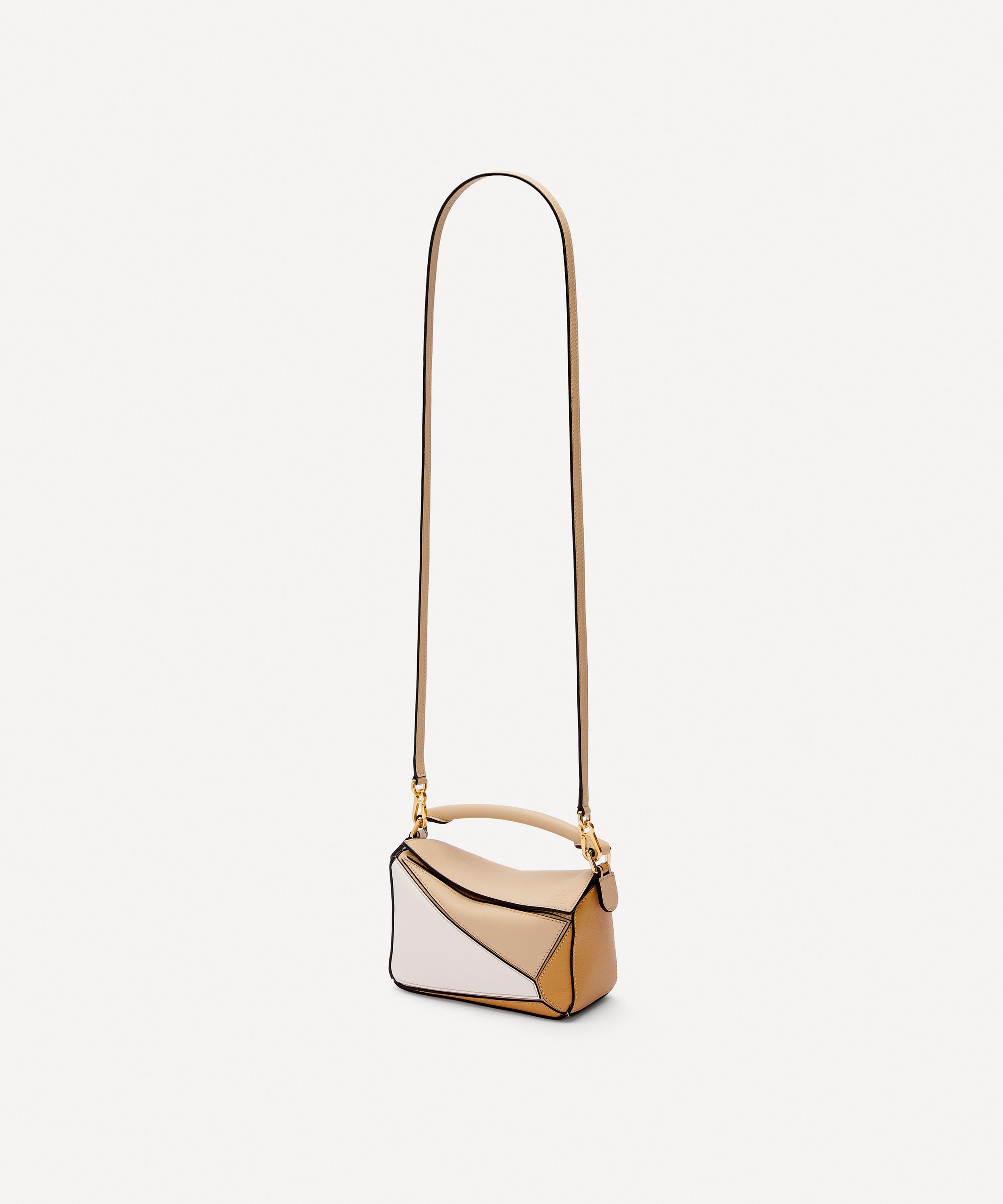 Loewe - Mini Puzzle Leather Shoulder Bag image number 1