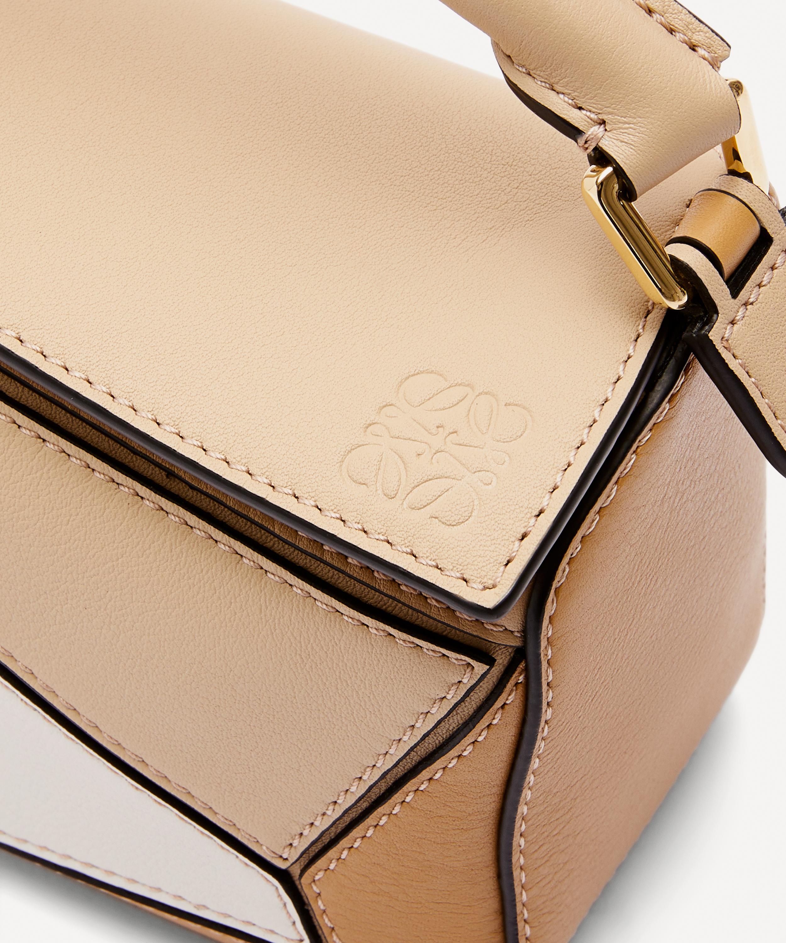 Loewe - Mini Puzzle Leather Shoulder Bag image number 5