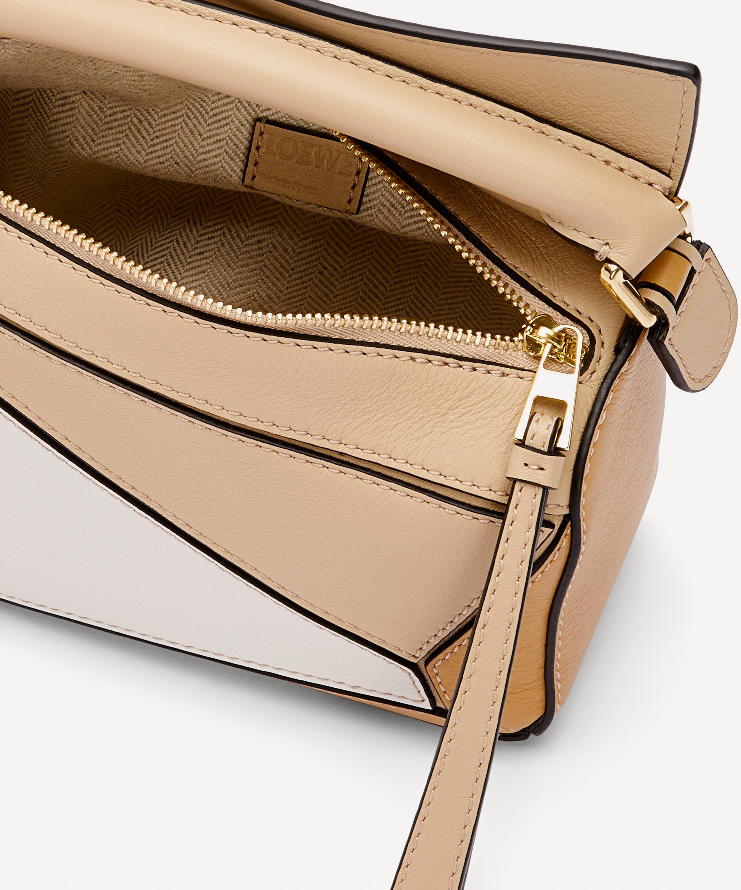 Loewe - Mini Puzzle Leather Shoulder Bag image number 6