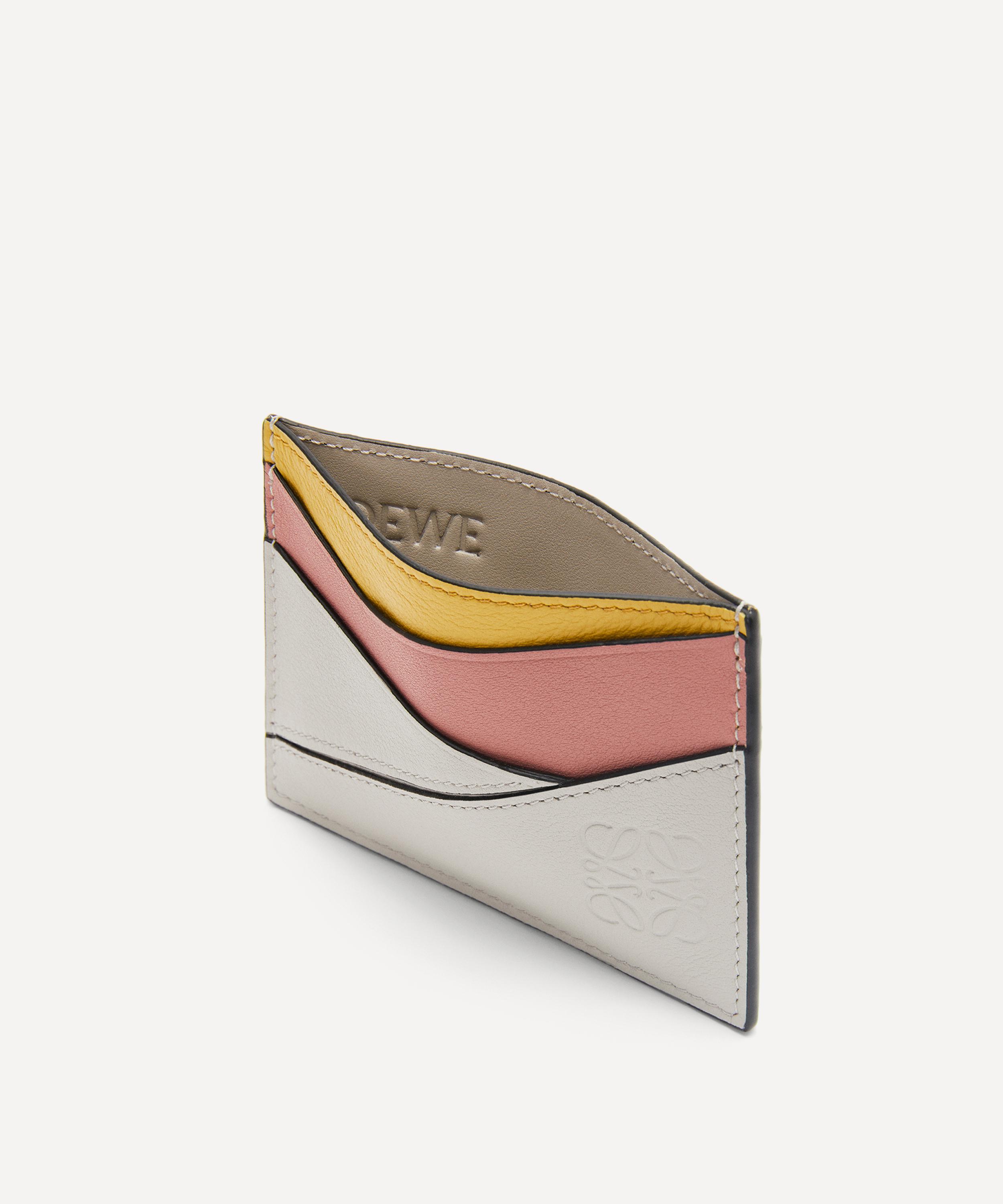 Loewe Puzzle Plain Leather Cardholder | Liberty