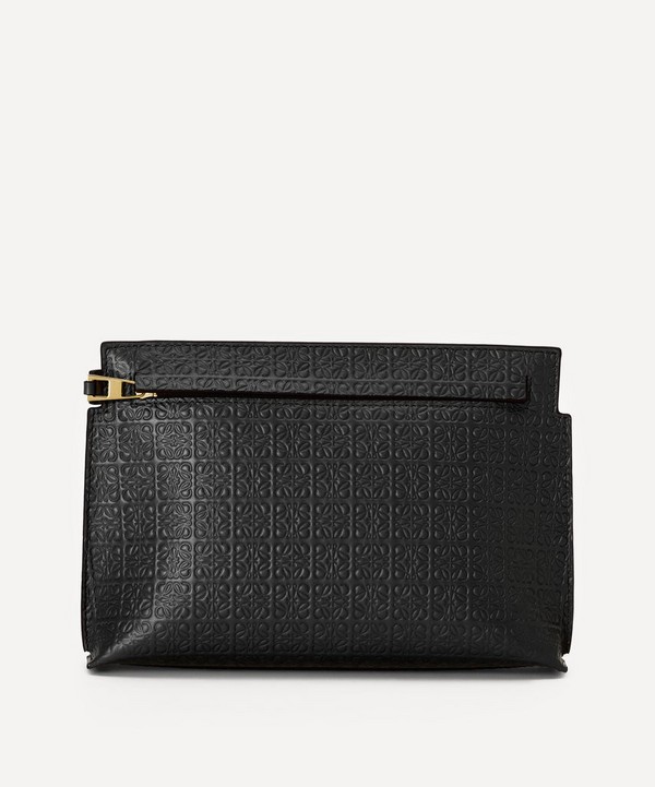Loewe - Mini Leather Repeat T Pouch Leather image number null