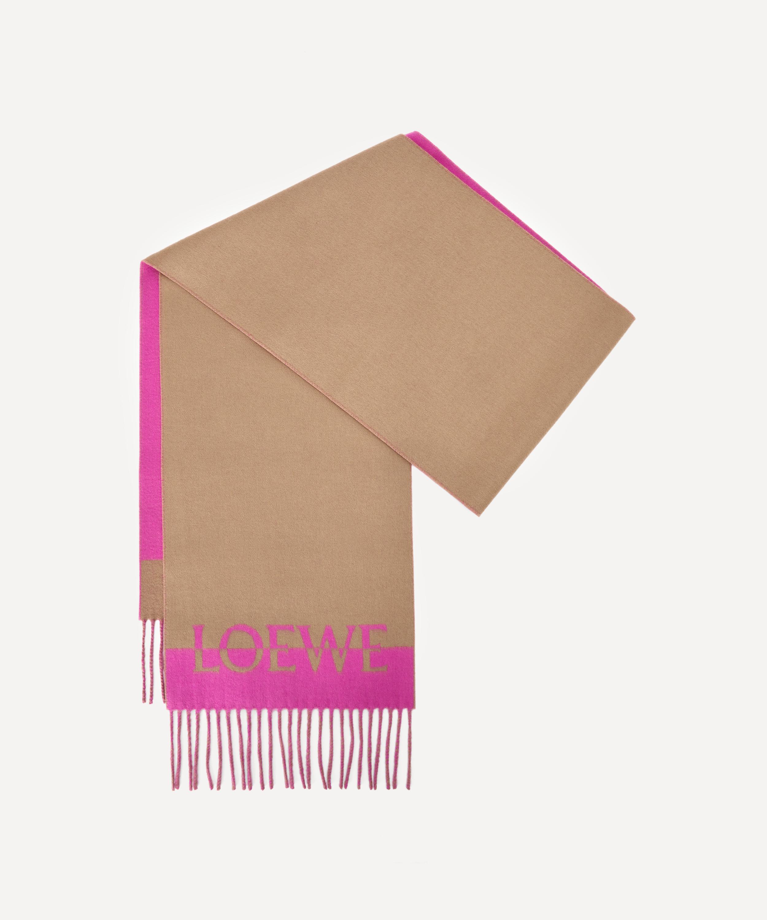 Loewe - Bi-Colour Wool-Blend Scarf image number 
