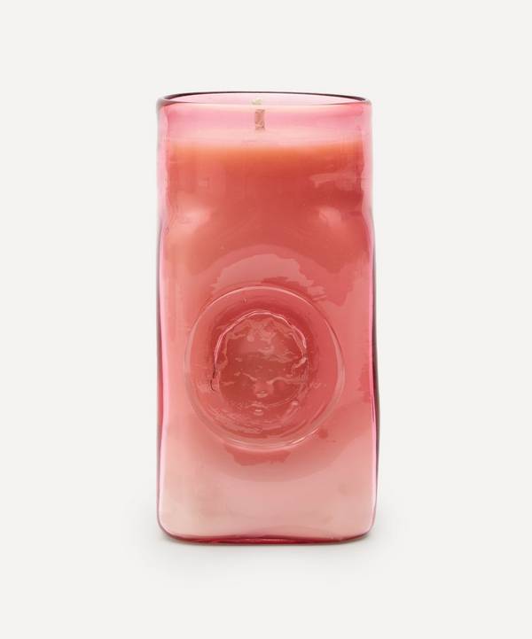 Curionoir - Purotu Rose Hand-Blown Glass Candle 390g