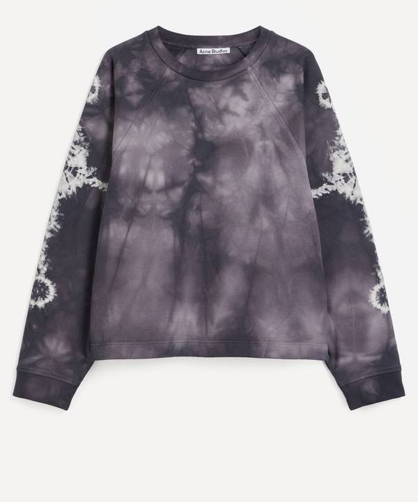 Acne Studios crew-neck tie dye sweatshirt