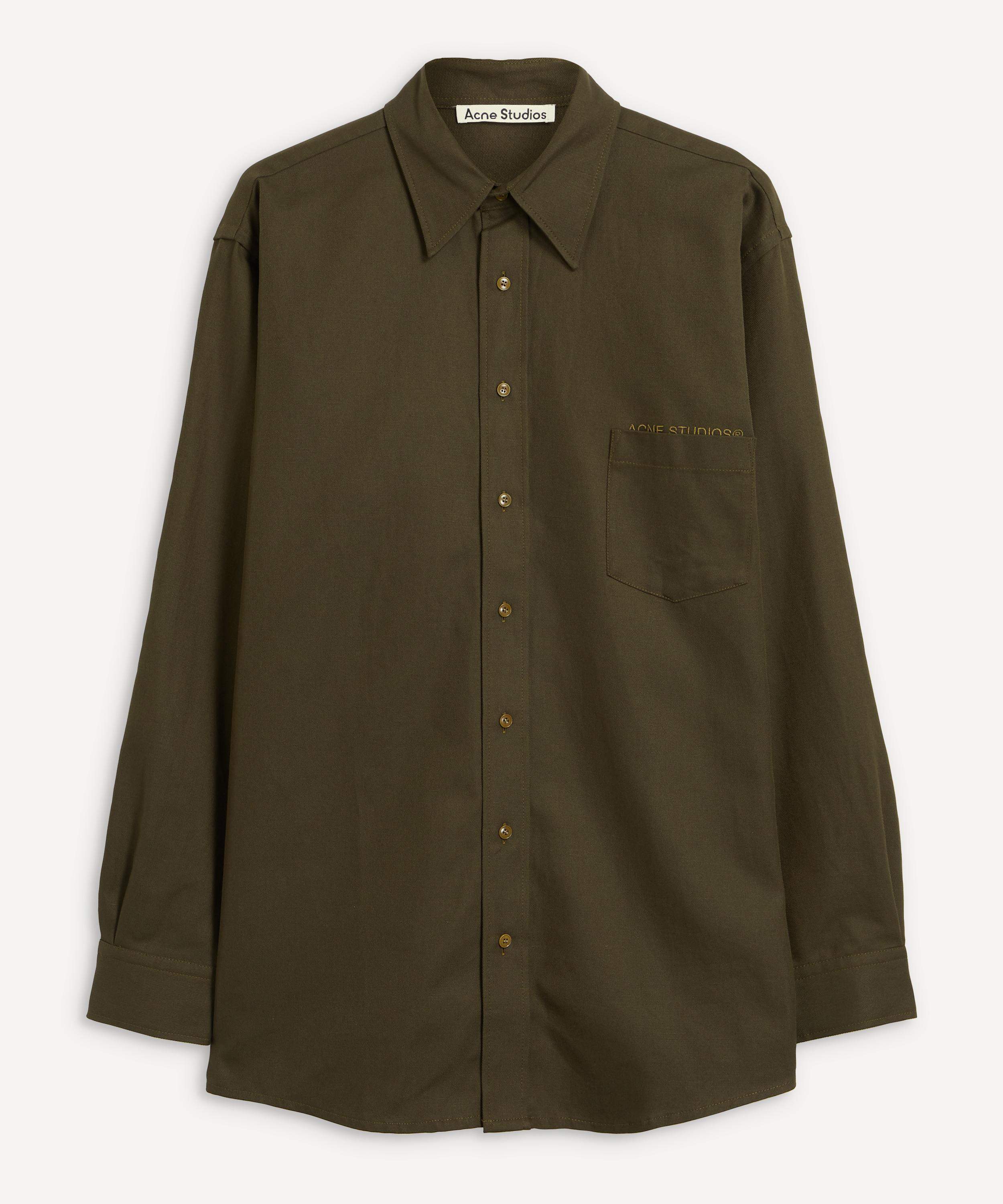 Acne Studios - Linen Blend Shirt image number 0