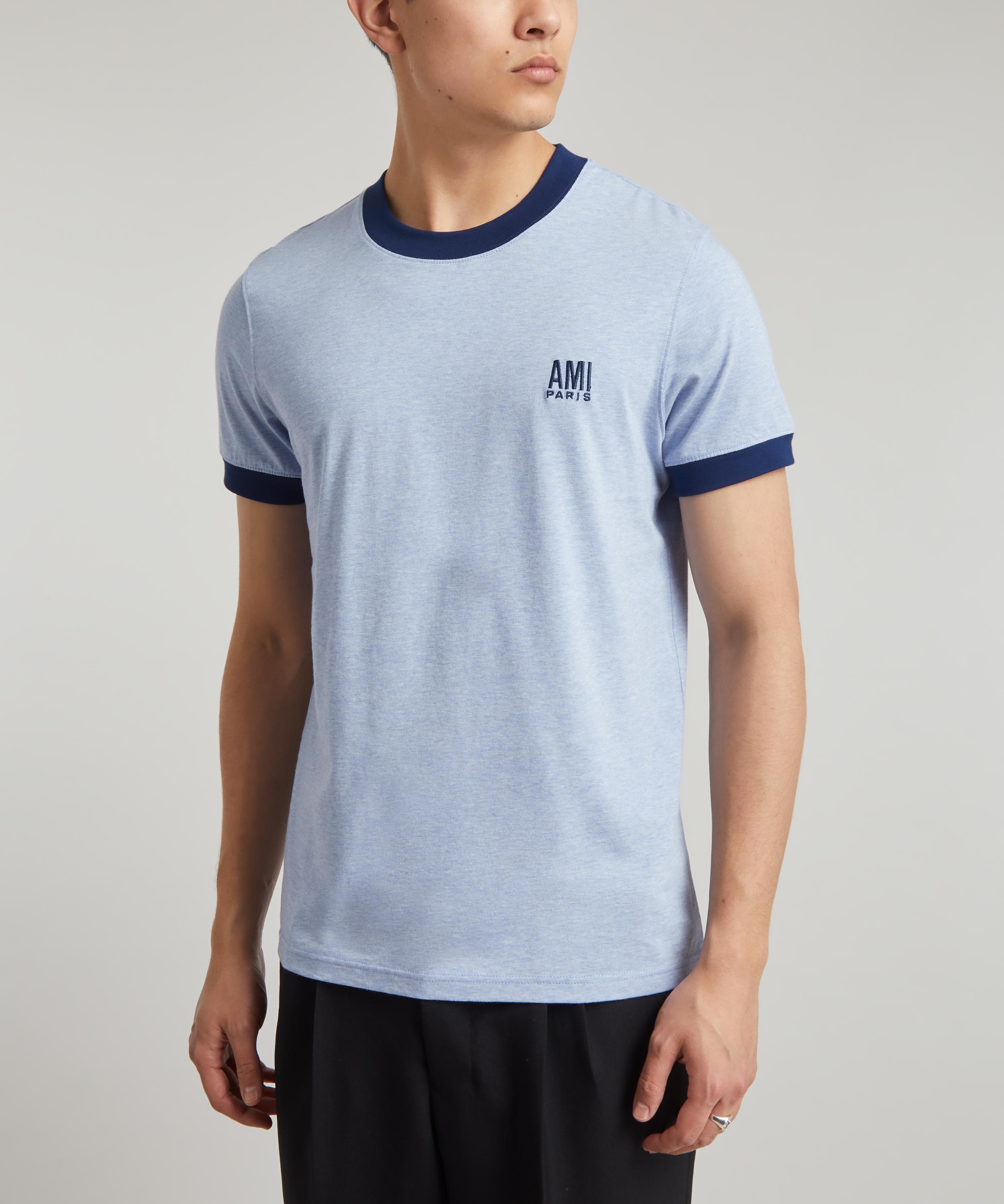 Ami - Ami Paris Crew-Neck T-Shirt image number 1