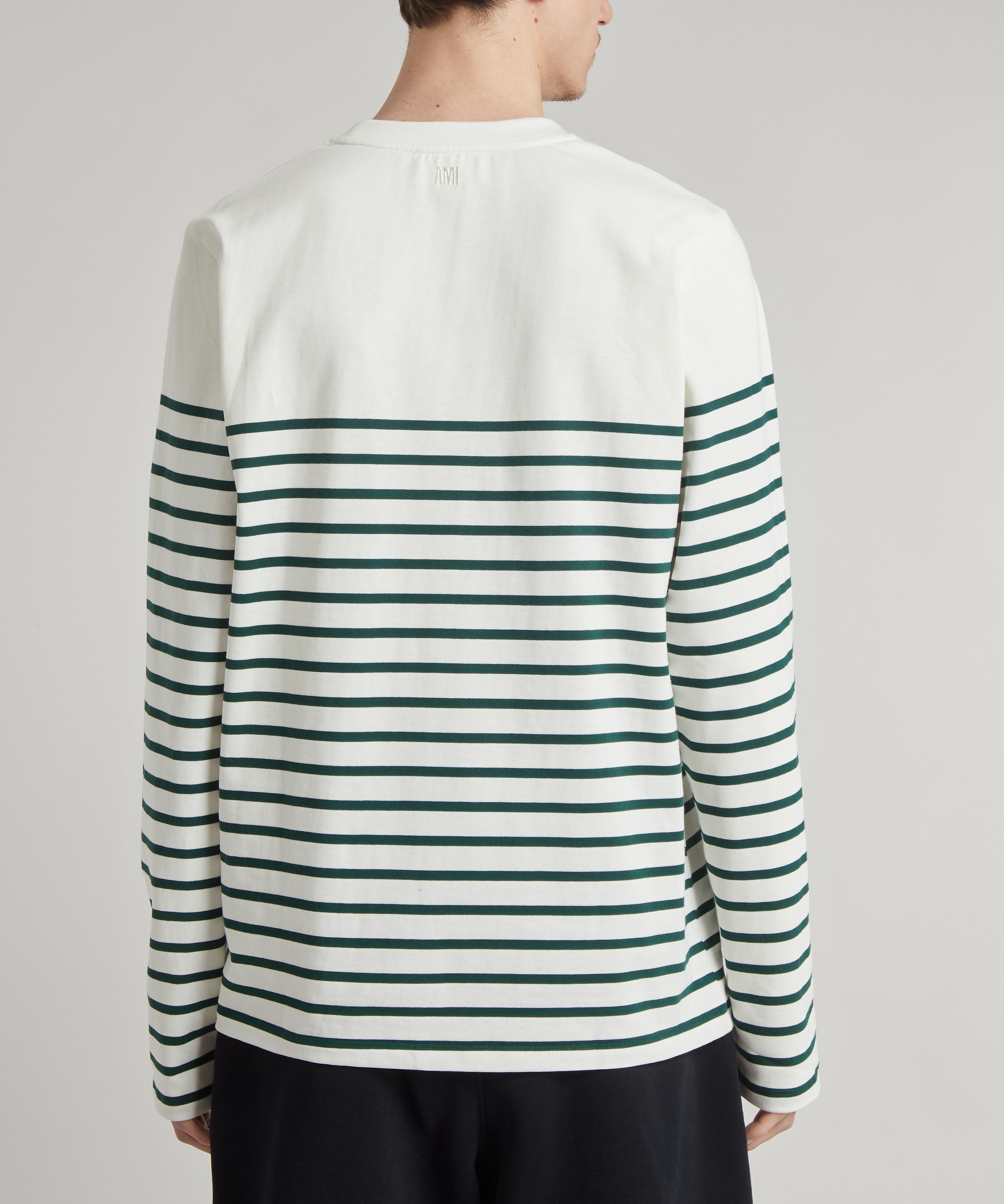 Ami Ami De C ur Mariniere Striped Top Liberty