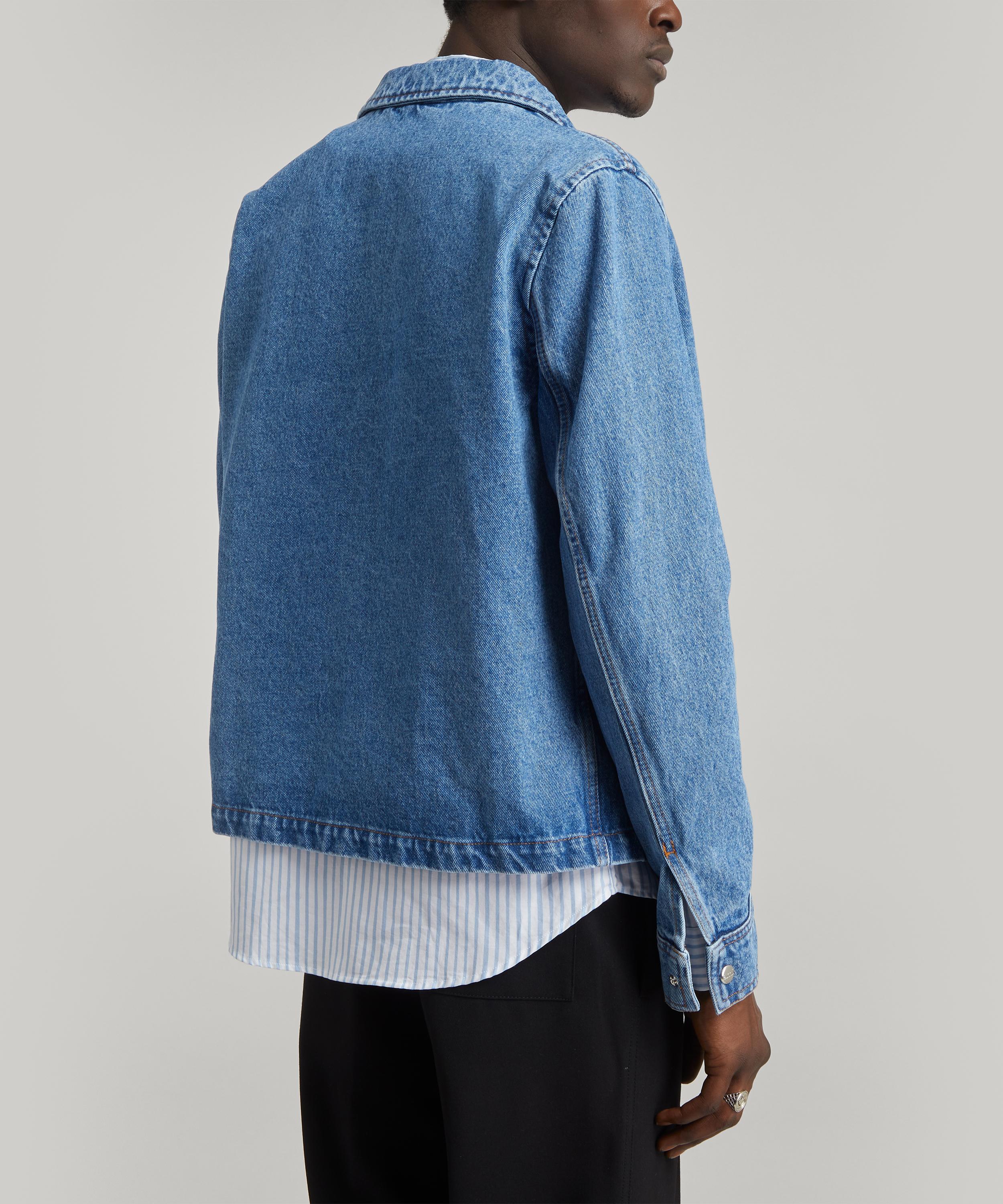 Ami denim jacket best sale