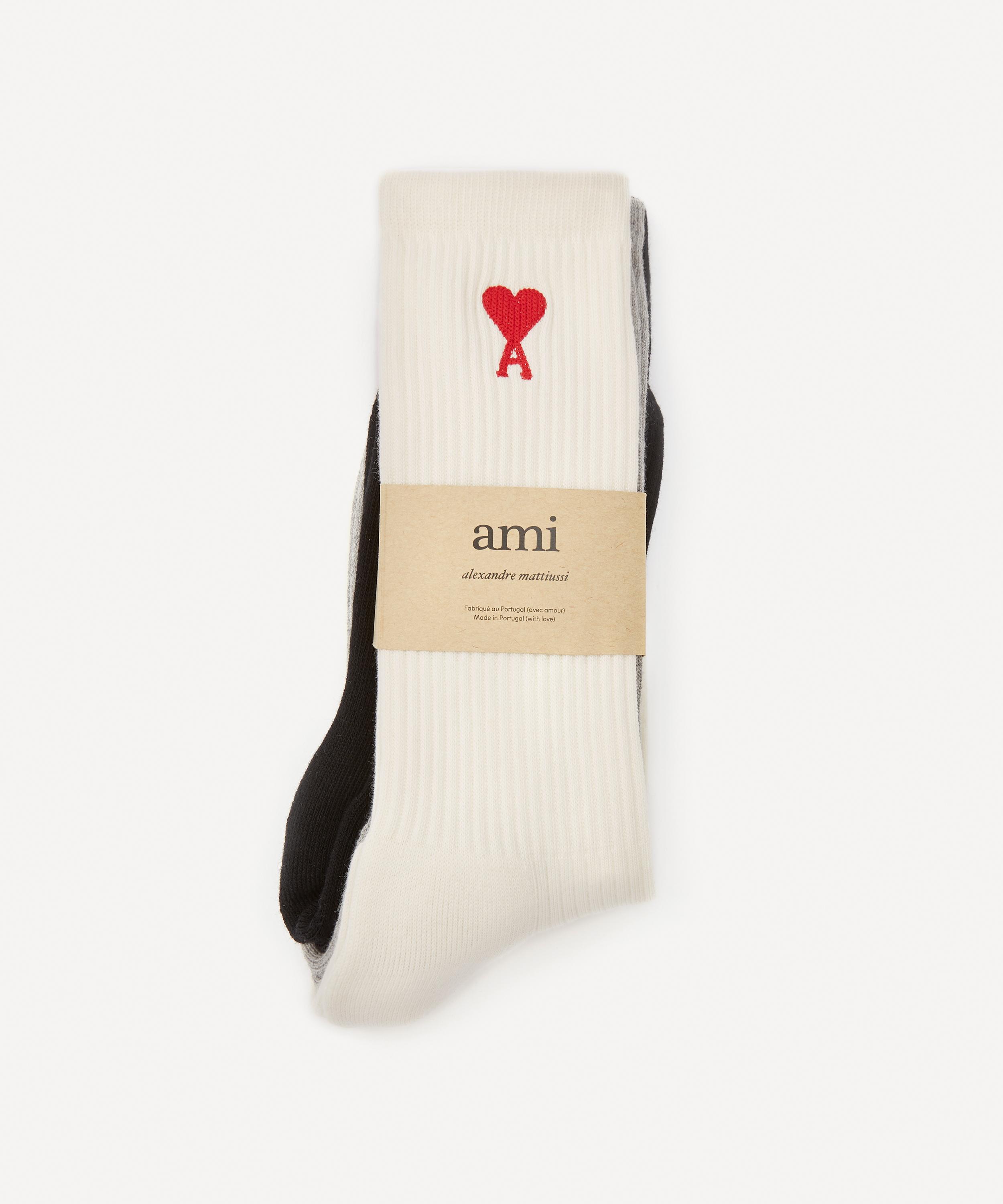 Ami - Three-Pack Ami De Coeur Socks image number 1