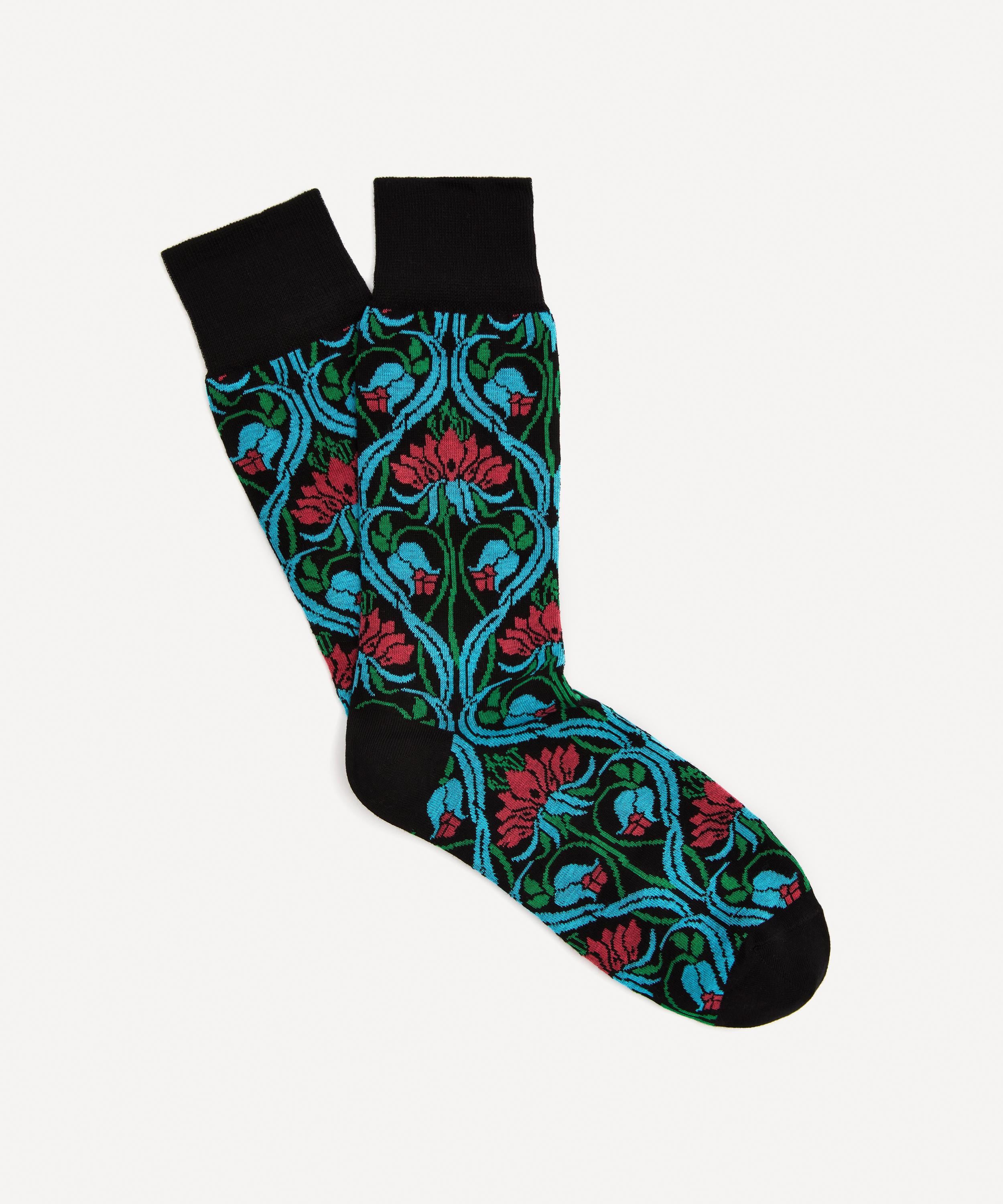 Corgi - Sage Cotton-Blend Socks Pack of Two image number 1