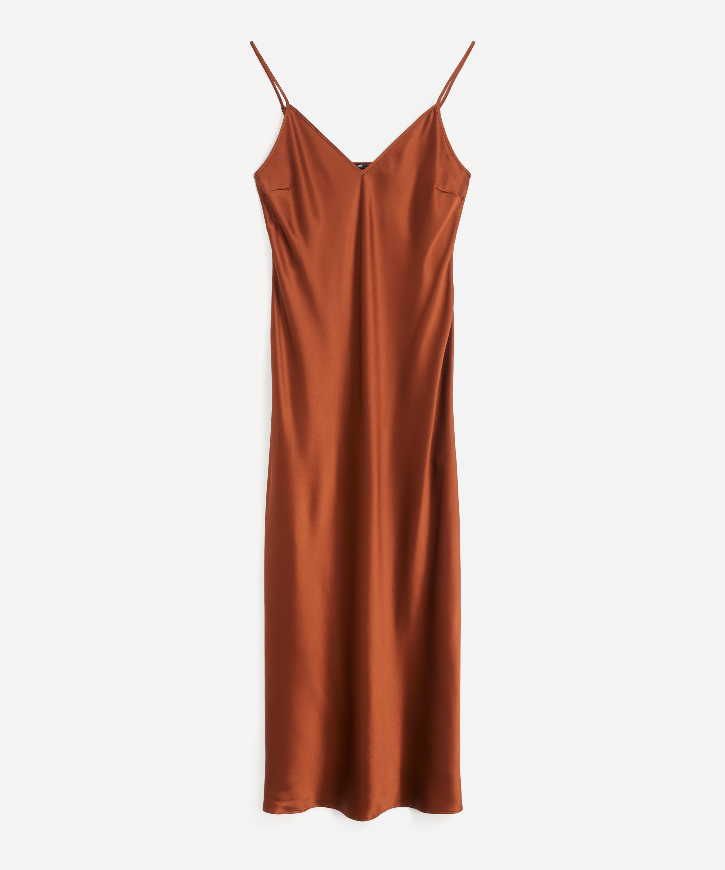 Joseph - Clea Silk-Satin Dress image number 0