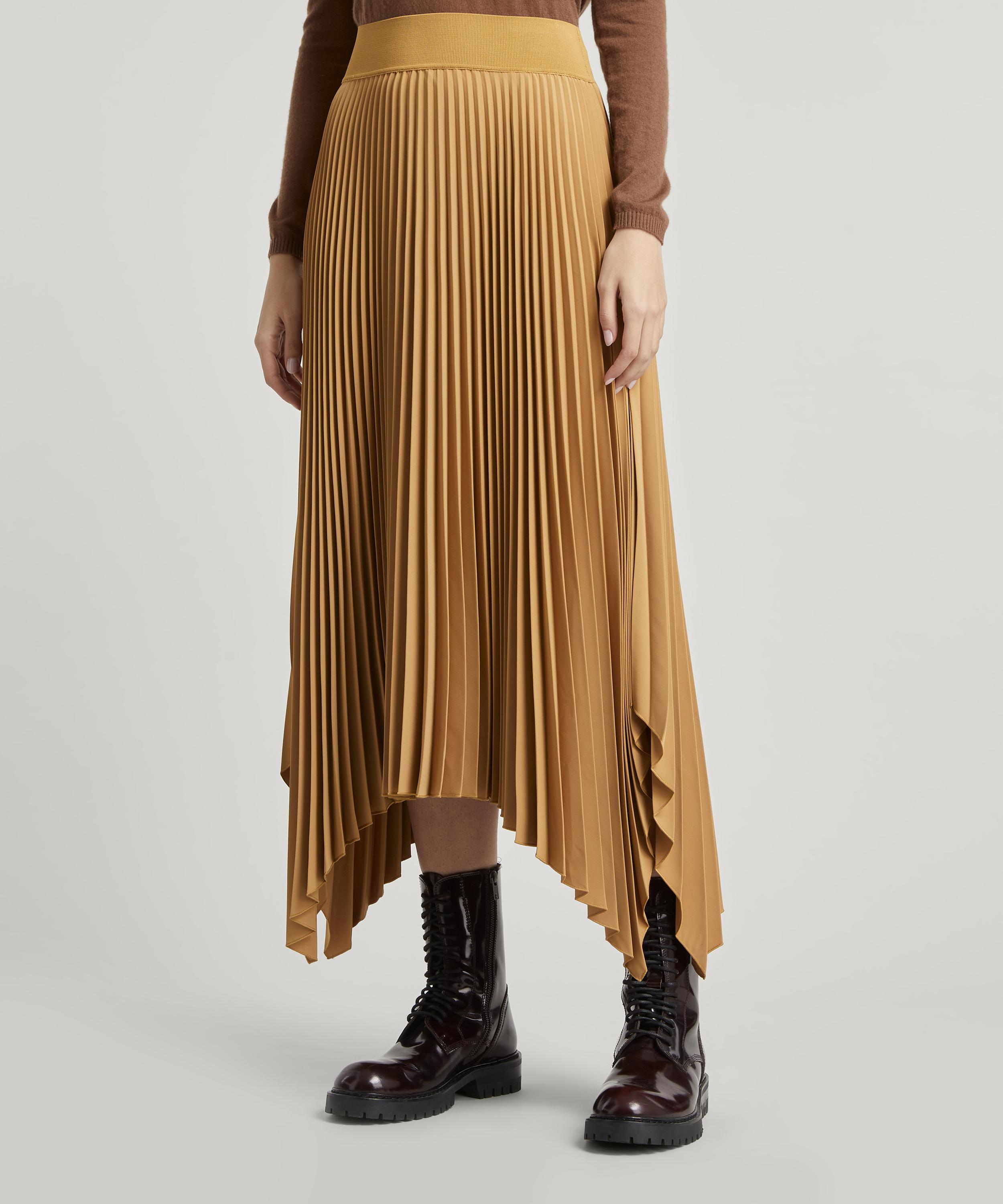 Joseph - Pleated Rib Ade Skirt image number 1