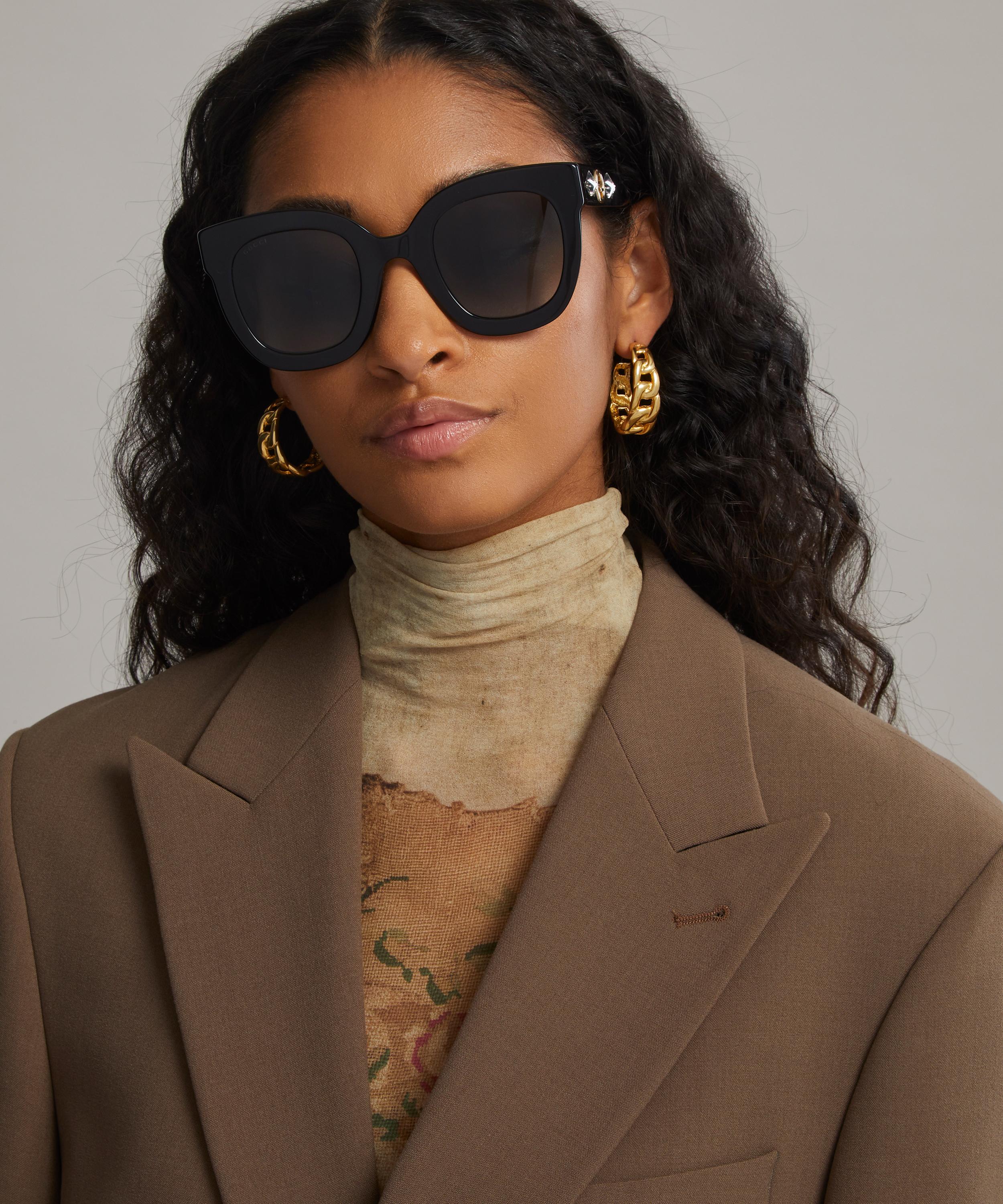 Gucci - Round Acetate Sunglasses image number 1
