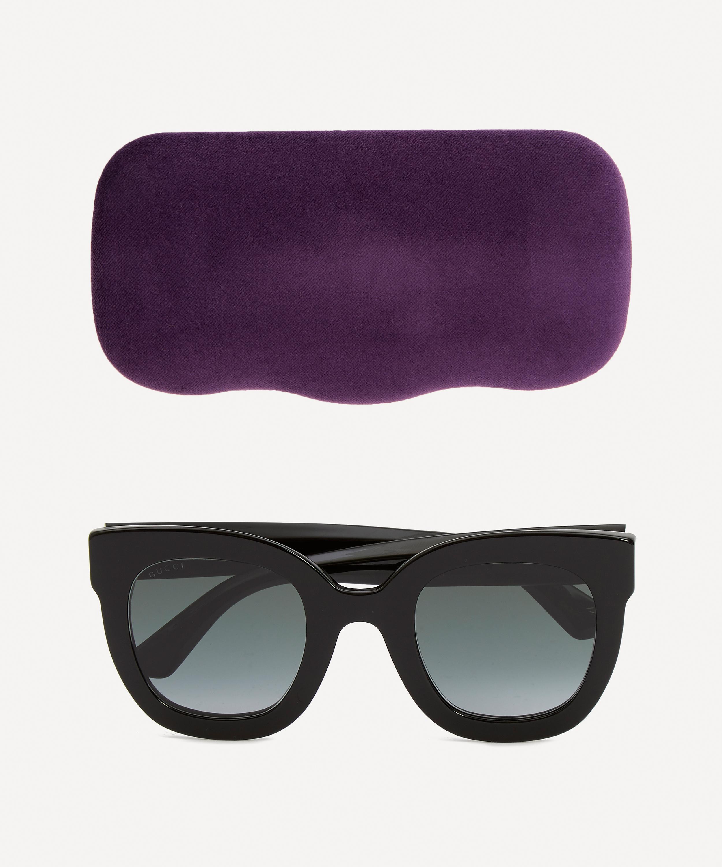 Gucci - Round Acetate Sunglasses image number 4