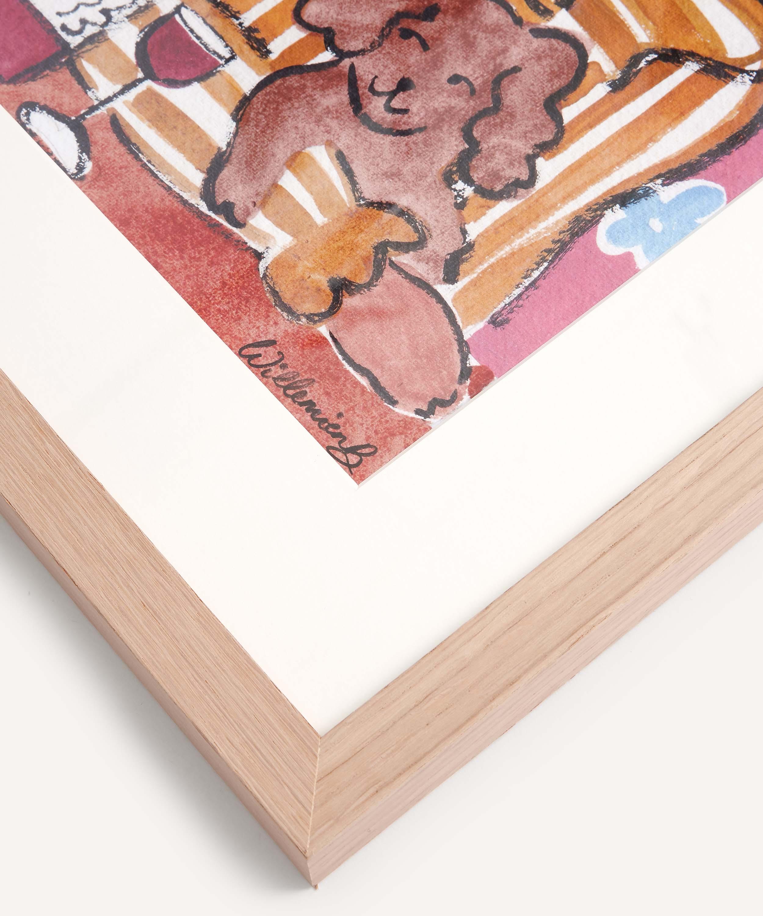 Willemien Bardawil - Always Time For Wine Please Framed Print image number 2