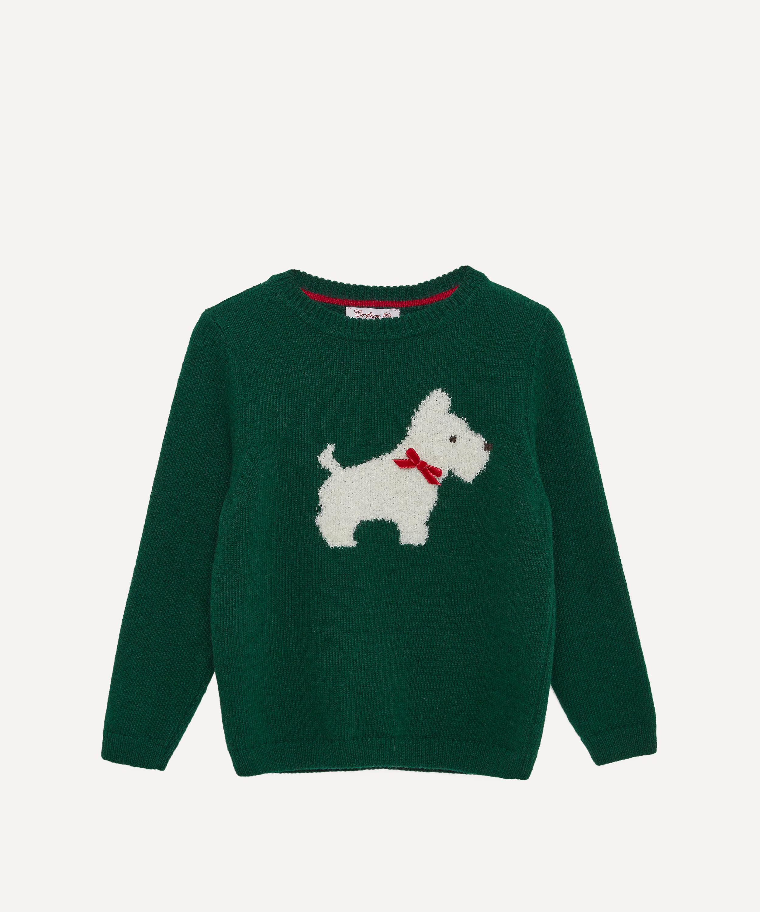 Trotters - Scottie Boucl&eacute; Jumper 2-11 Years image number 0