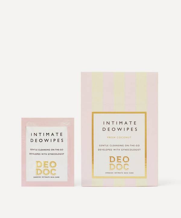 DeoDoc - Intimate DeoWipes Fresh Coconut