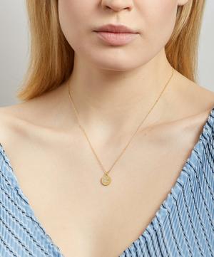Cece Jewellery - 18ct Gold The Dove and Rose Diamond Pendant Necklace image number 1
