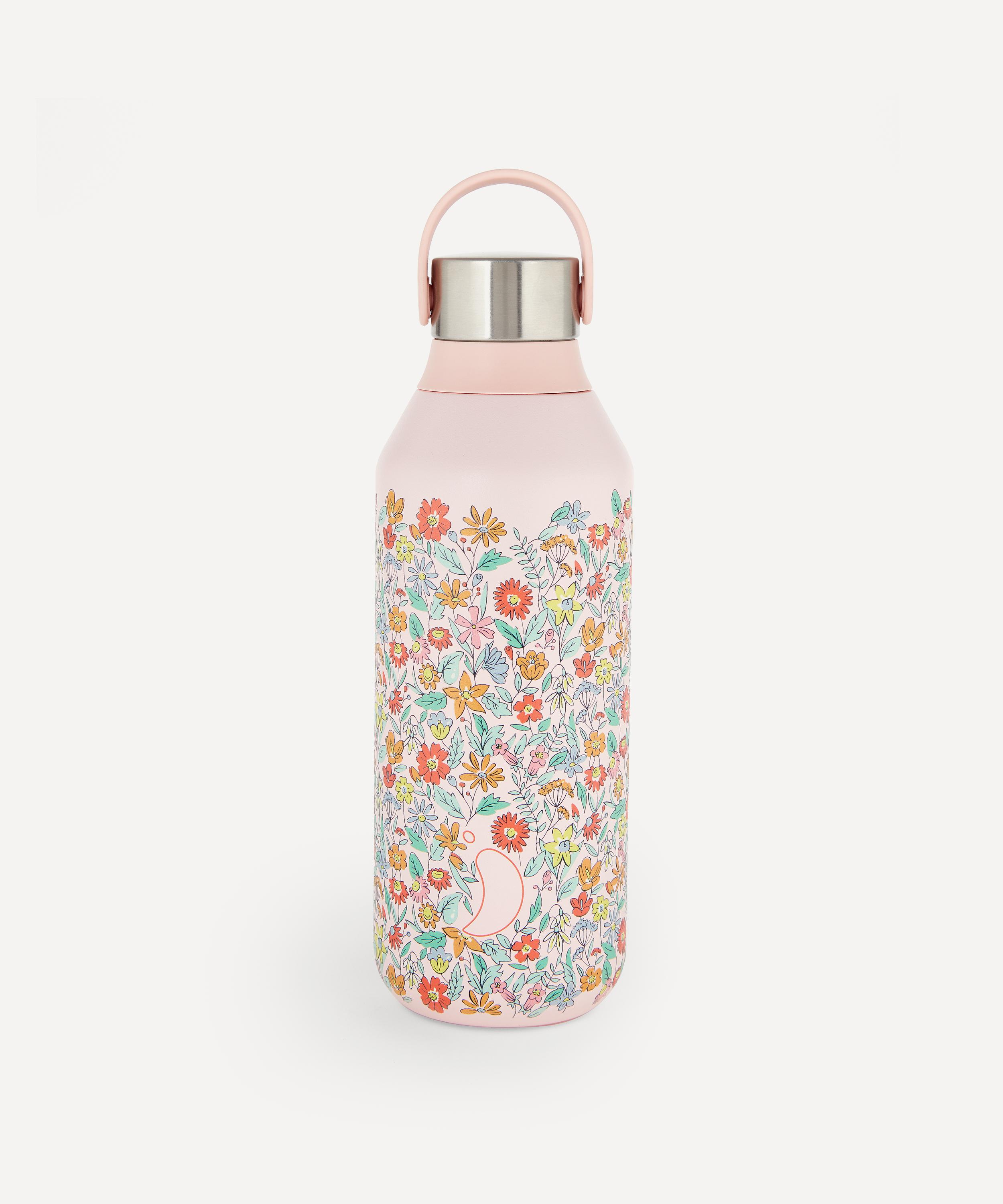 Chilly's Bottles Liberty Summer Sprigs Blush Pink 500ml Drinking Bottle