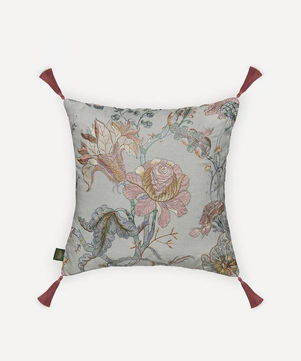 House of Hackney - Artemis Medium Linen Tassel Cushion image number 0