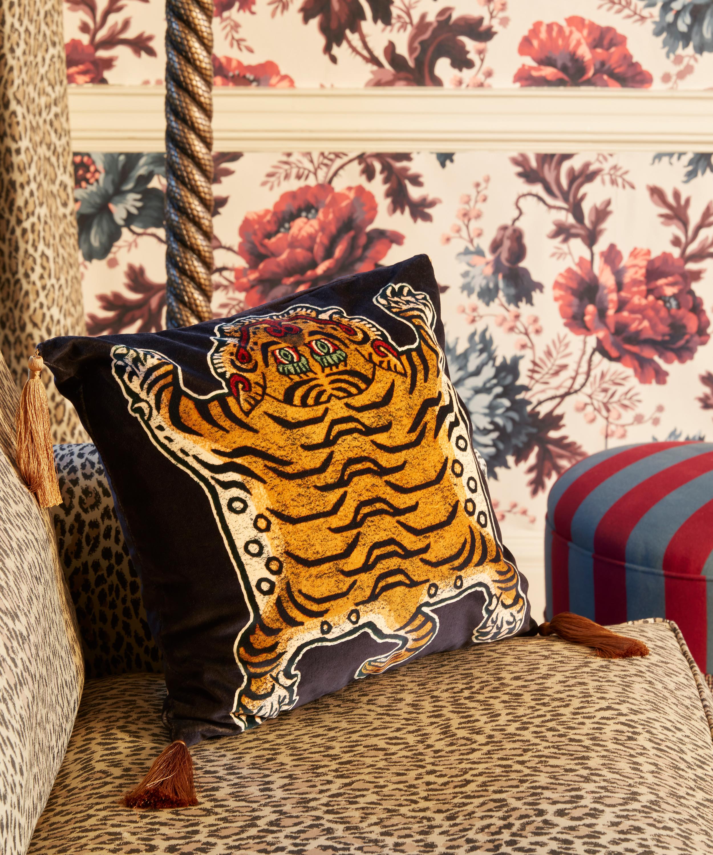 House of Hackney Saber Medium Velvet Tassel Cushion