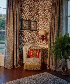 House of Hackney - Saber Medium Velvet Tassel Cushion image number 1