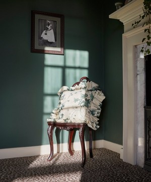 House of Hackney - Hedera Cotton Linen Frilled Cushion image number 1