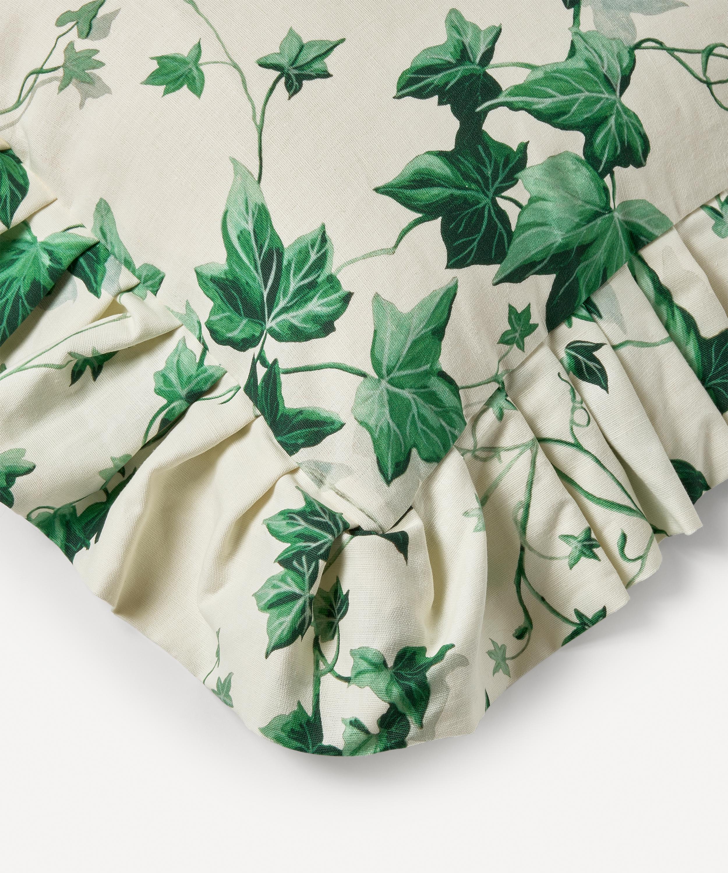 House of Hackney - Hedera Cotton Linen Frilled Cushion image number 2