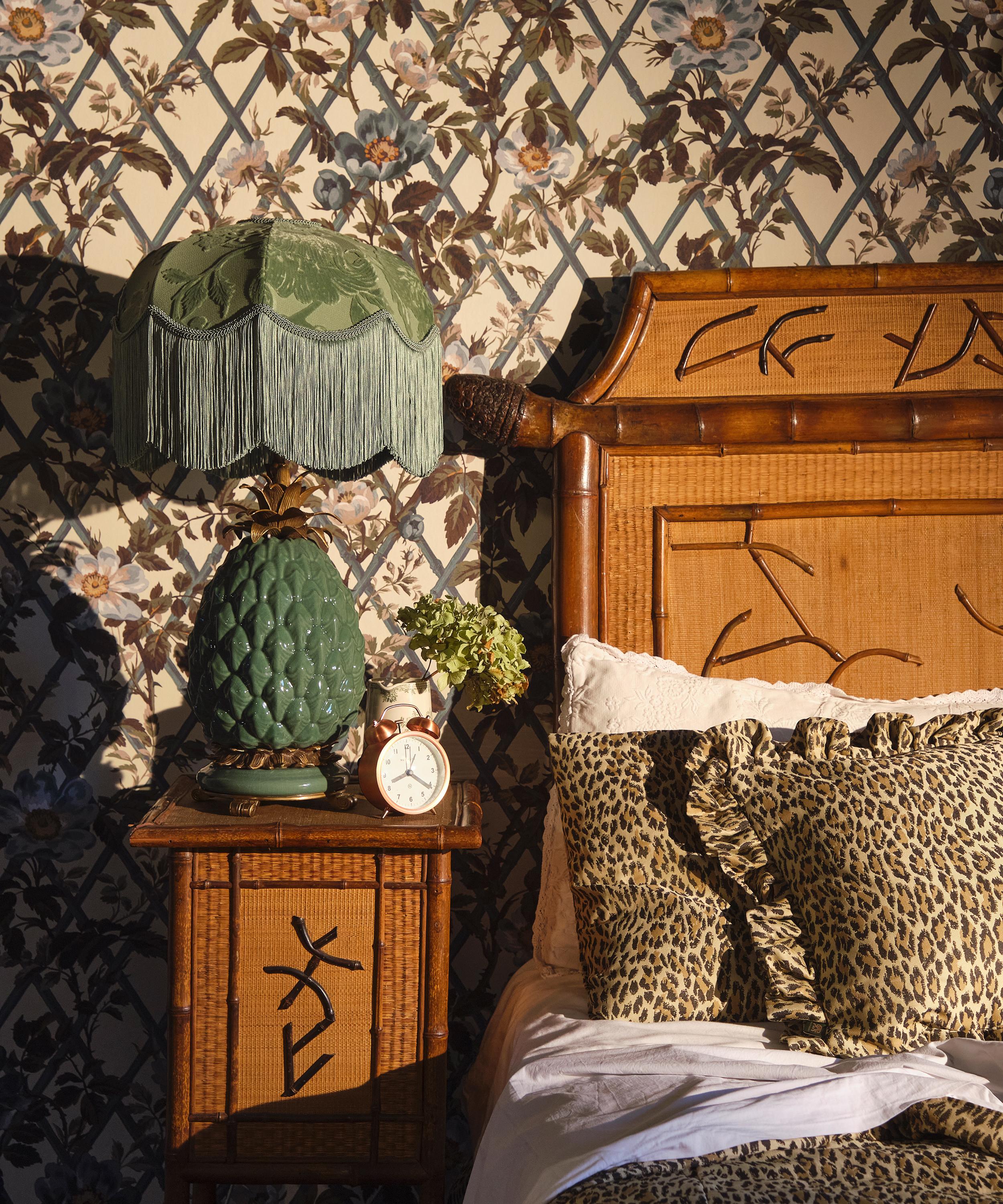 House of Hackney - Artemis Velvet Tilia Lampshade image number 1