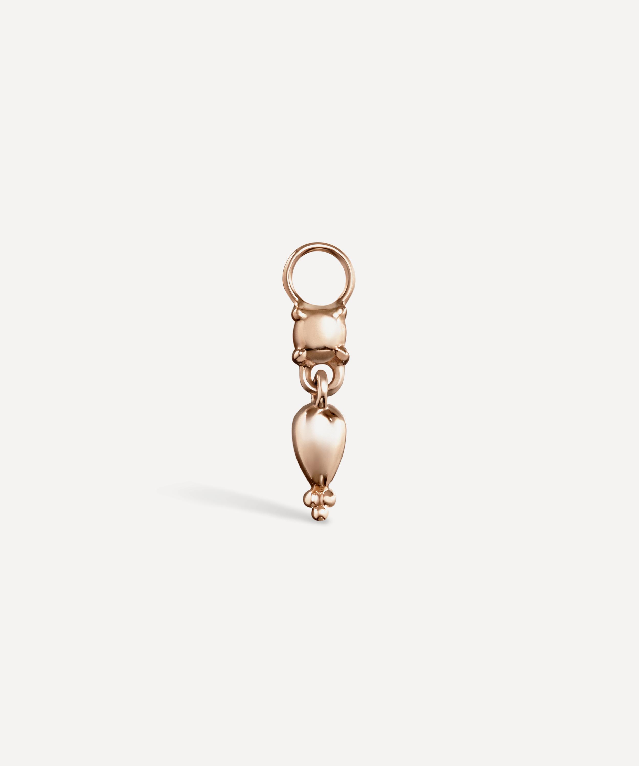 Maria Tash - 14ct Single Tassel Charm image number 0