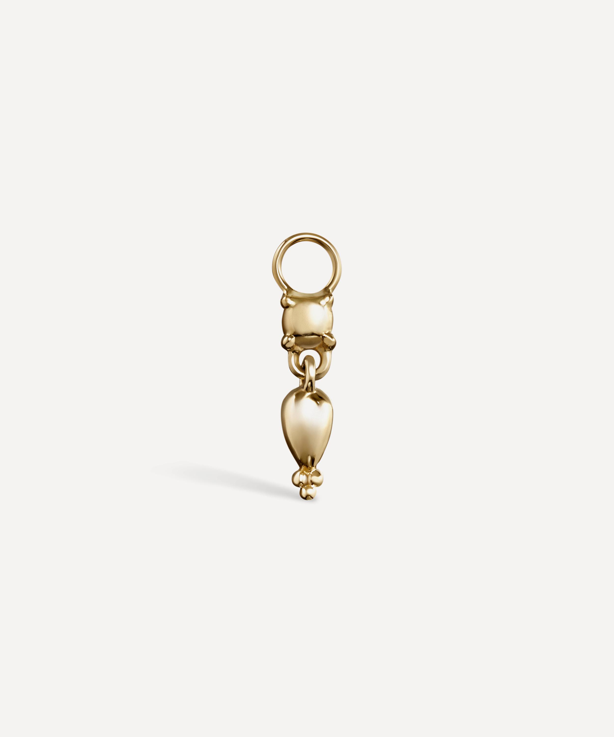 Maria Tash - 14ct Single Tassel Charm image number 0