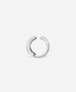 Maria Tash - 18ct 8mm Diamond Eternity Tash Cuff Earring image number 2