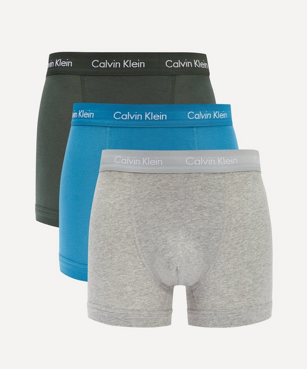 Calvin Klein - Cotton Stretch Tri-Colour Trunks Pack of Three image number null