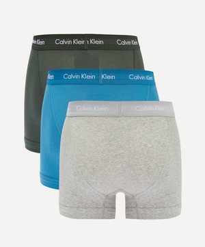 Calvin Klein - Cotton Stretch Tri-Colour Trunks Pack of Three image number 1