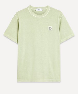 Stone Island - Logo Patch Cotton T-Shirt image number 0