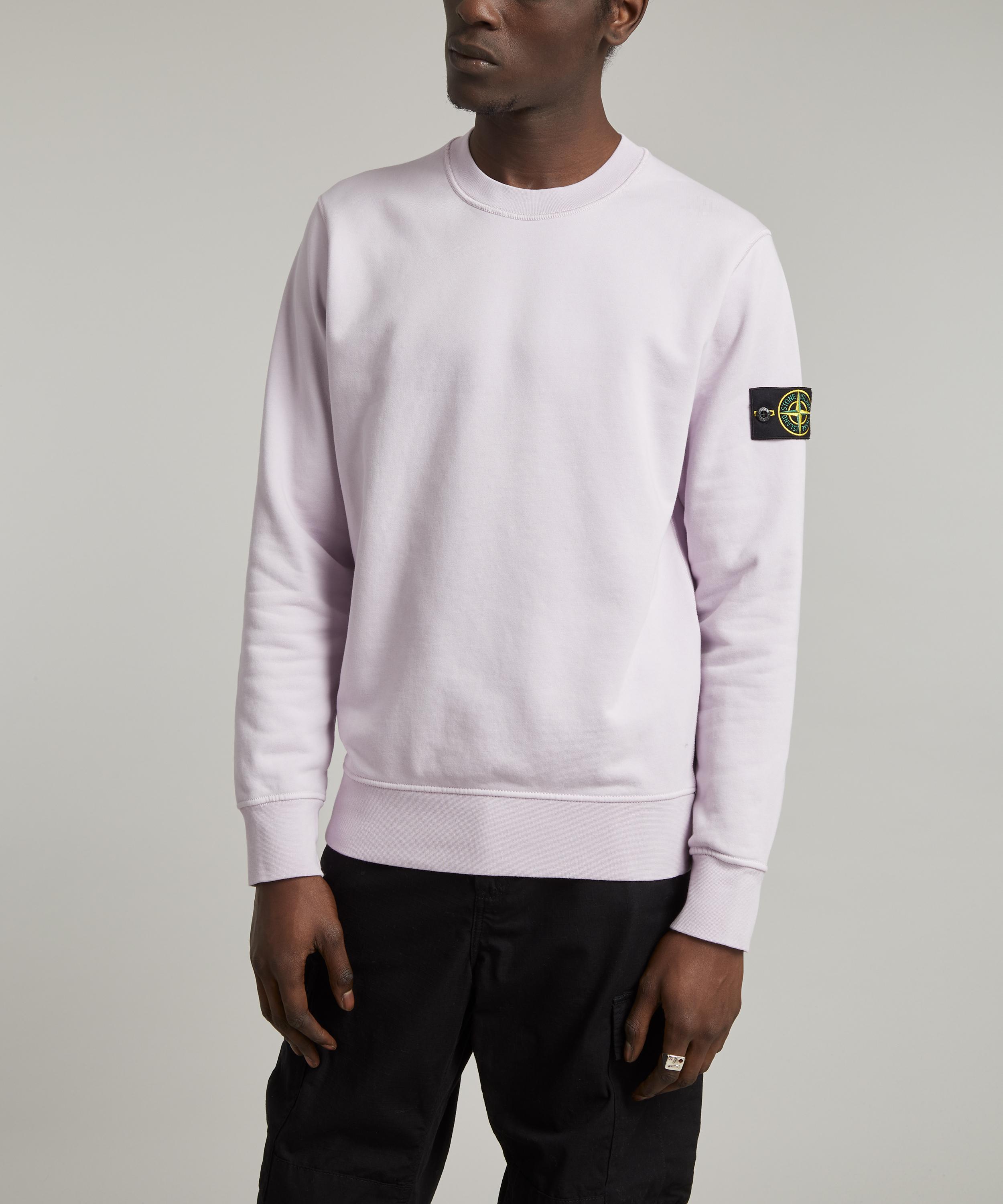 Stone island store cotton sweatshirt