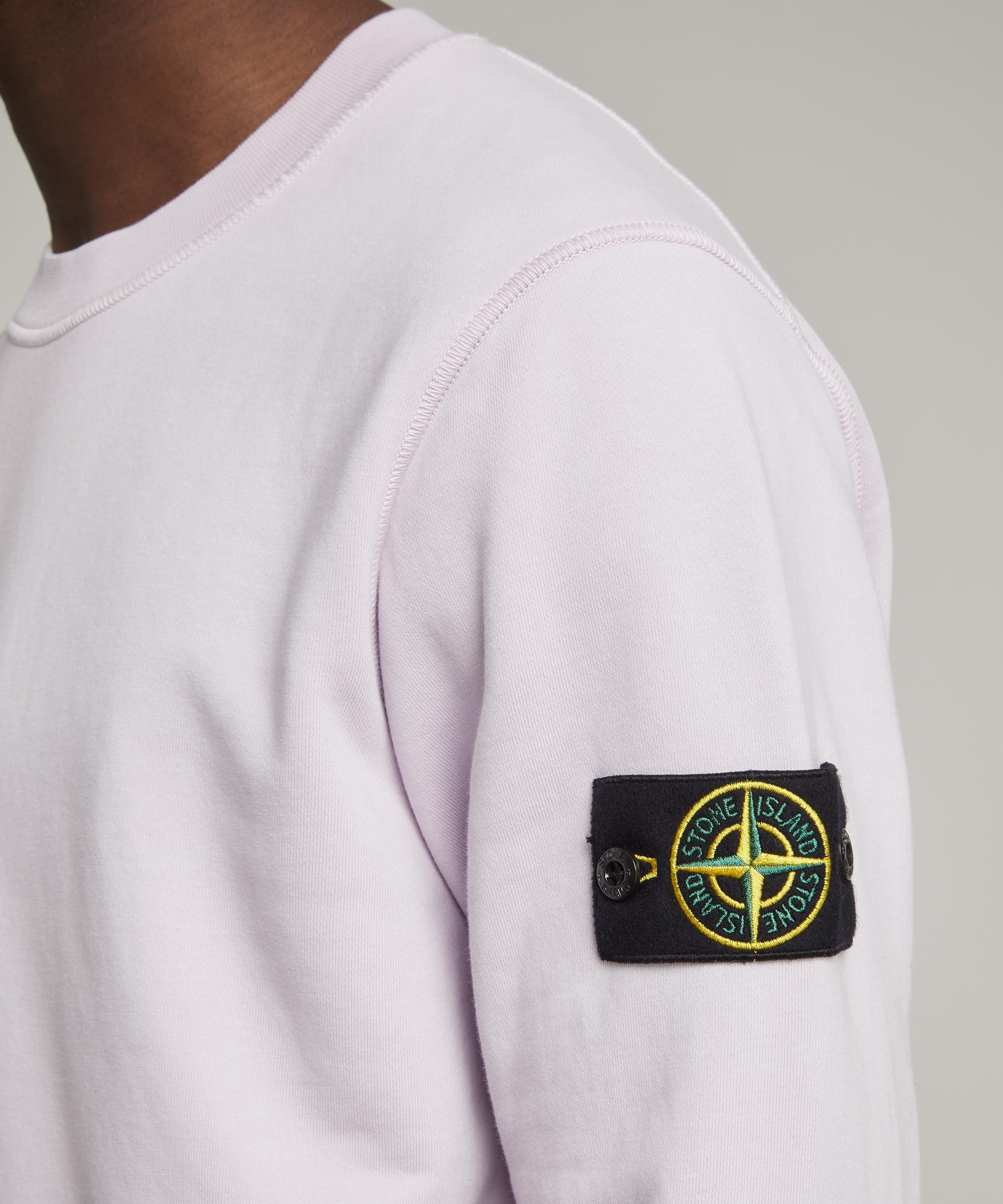 Stone Island - Crew-Neck Cotton Sweatshirt image number 4