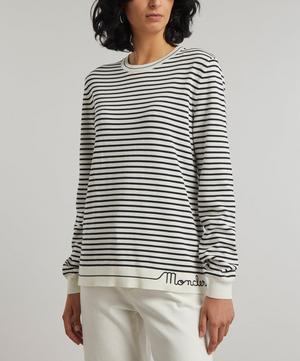 Moncler - Striped Cotton Sweater image number 2
