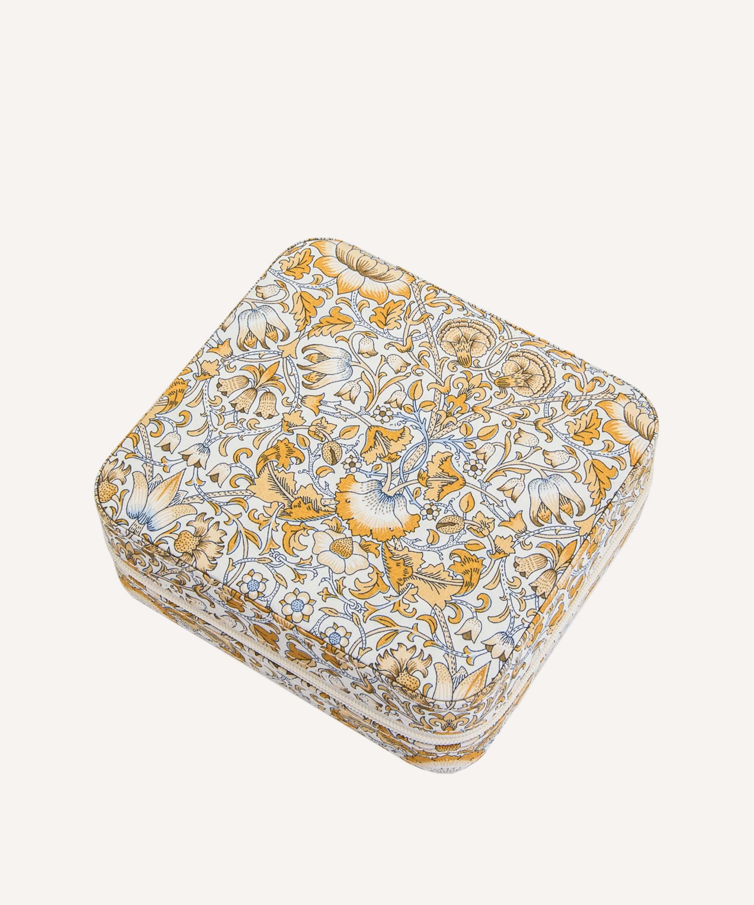 Bon Dep - Lodden Golden Organic Tana Lawn™ Cotton Jewellery Box image number 0