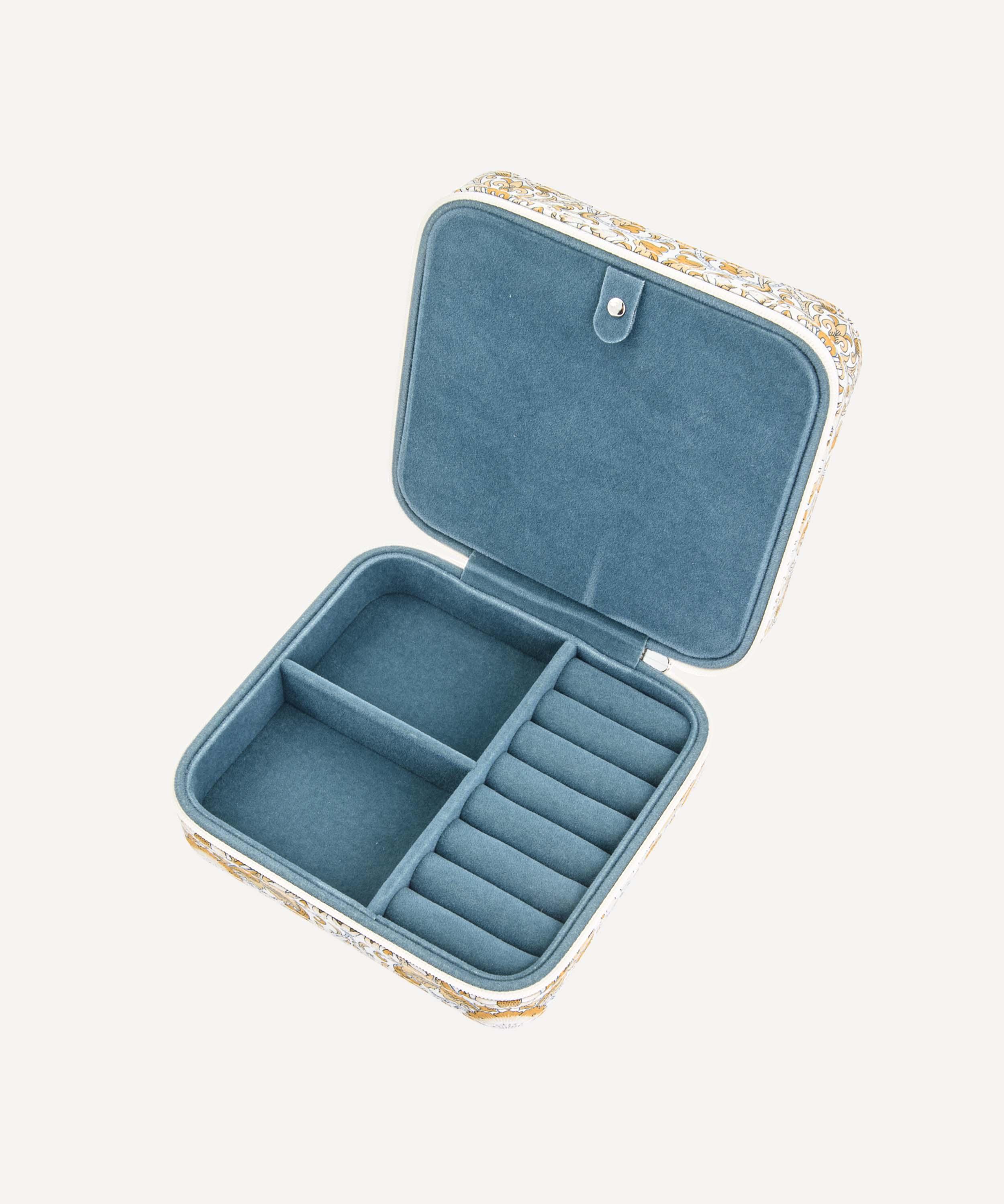 Bon Dep - Lodden Golden Organic Tana Lawn™ Cotton Jewellery Box image number 1