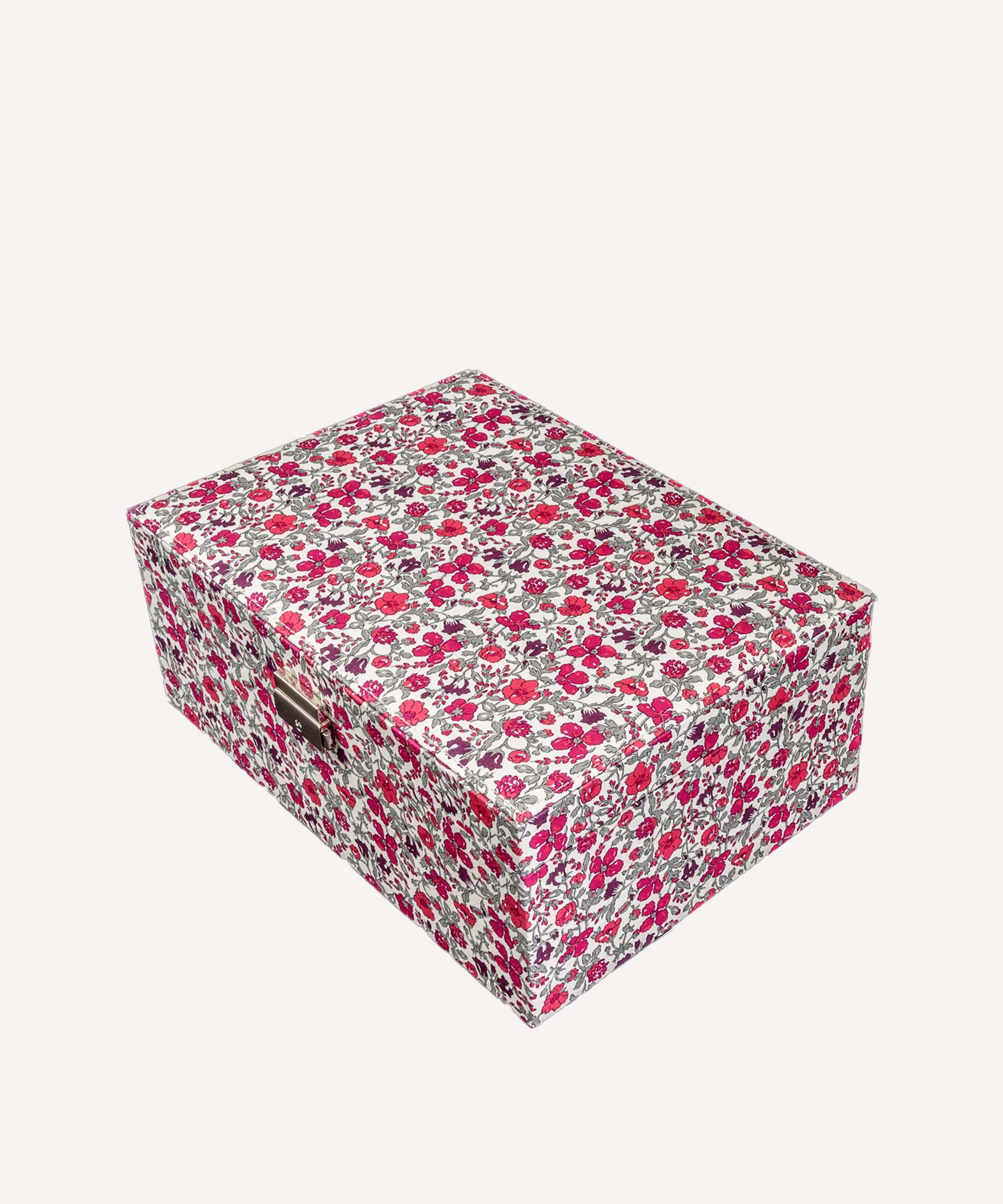 Bon Dep - Classic Meadow Tana Lawn™ Cotton Square Jewellery Box image number 0