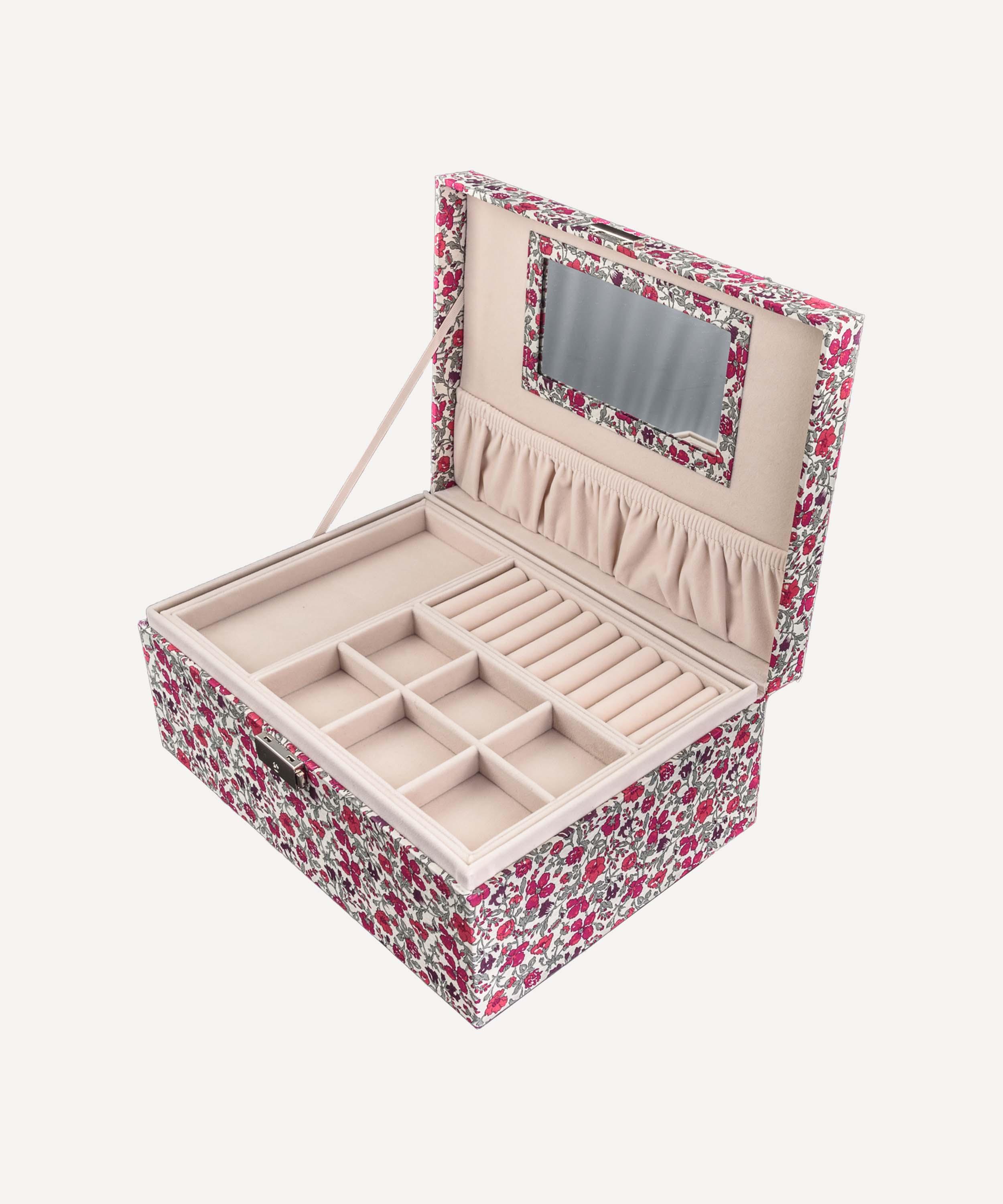 Bon Dep - Classic Meadow Tana Lawn™ Cotton Square Jewellery Box image number 1