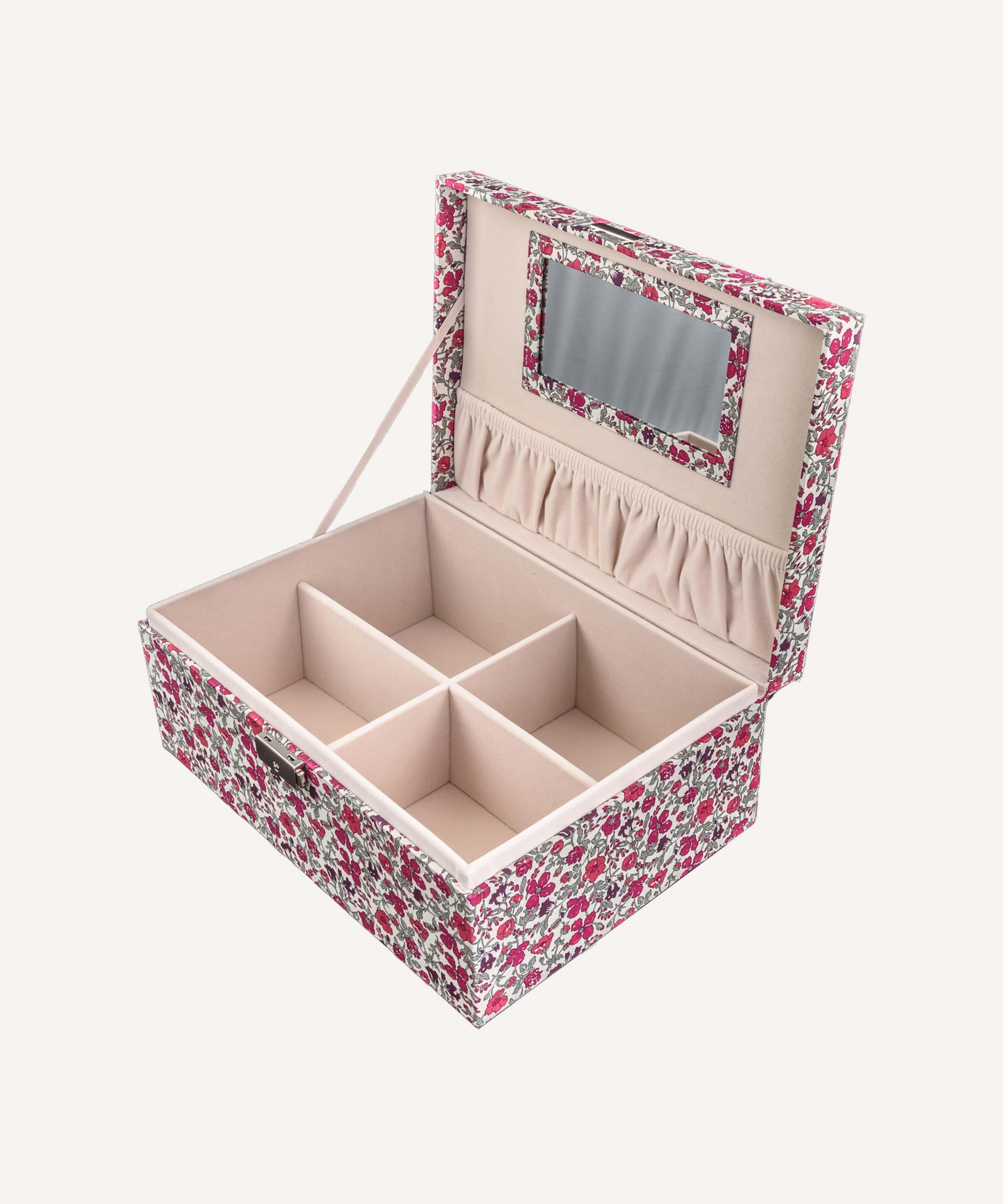Bon Dep - Classic Meadow Tana Lawn™ Cotton Square Jewellery Box image number 2