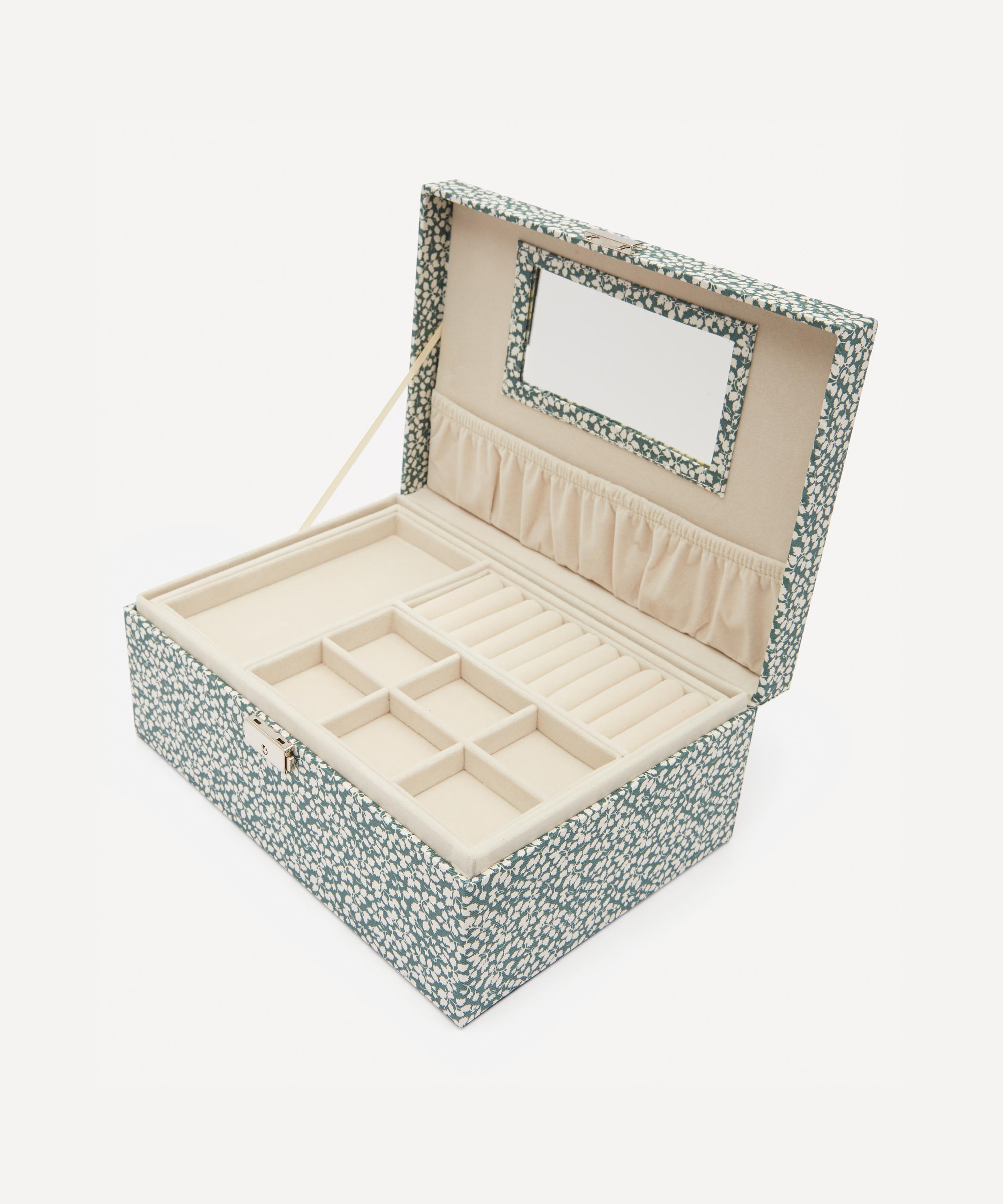 Bon Dep - Glenjade Tana Lawn™ Cotton Square Jewellery Box image number 1