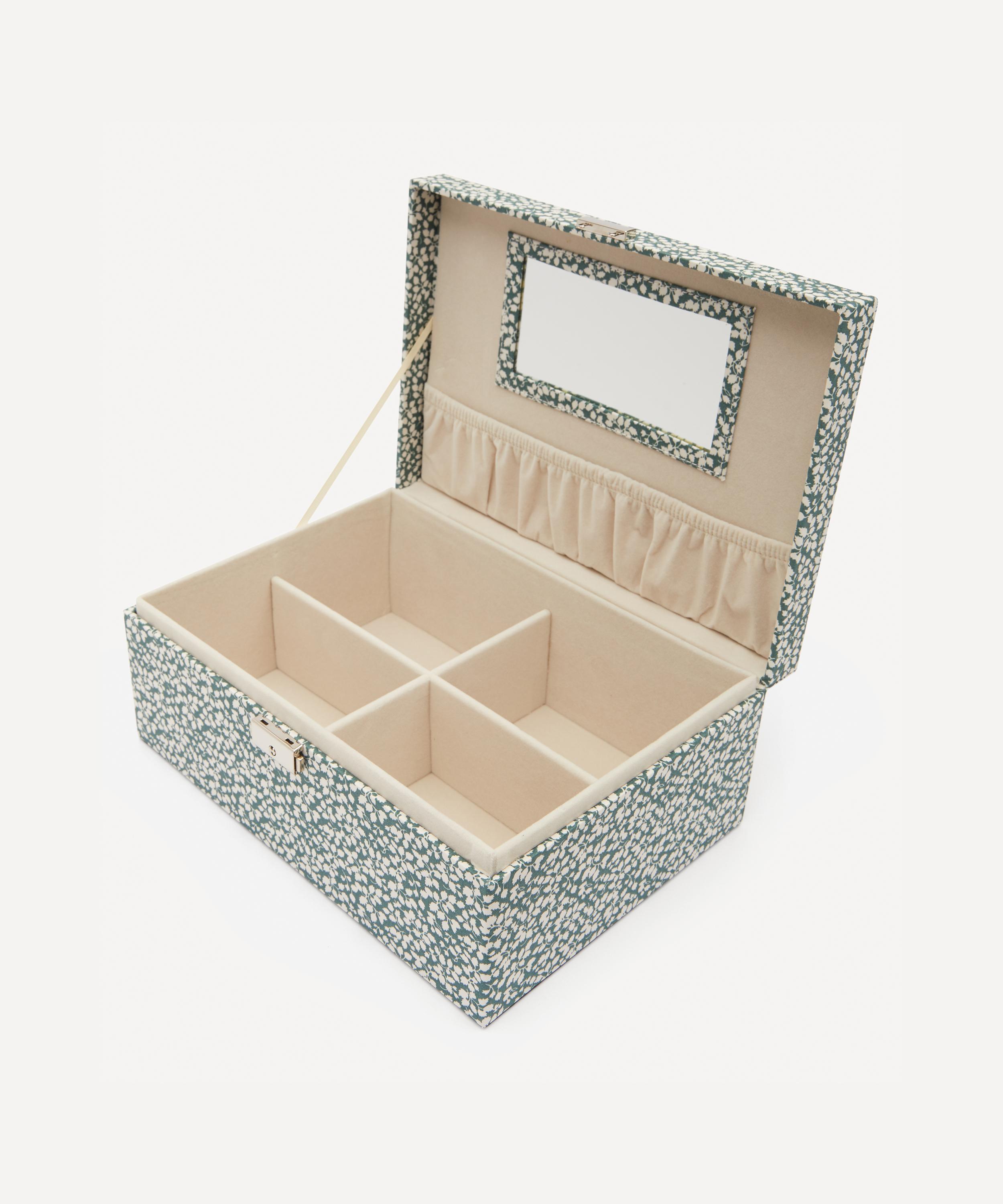 Bon Dep - Glenjade Tana Lawn™ Cotton Square Jewellery Box image number 2