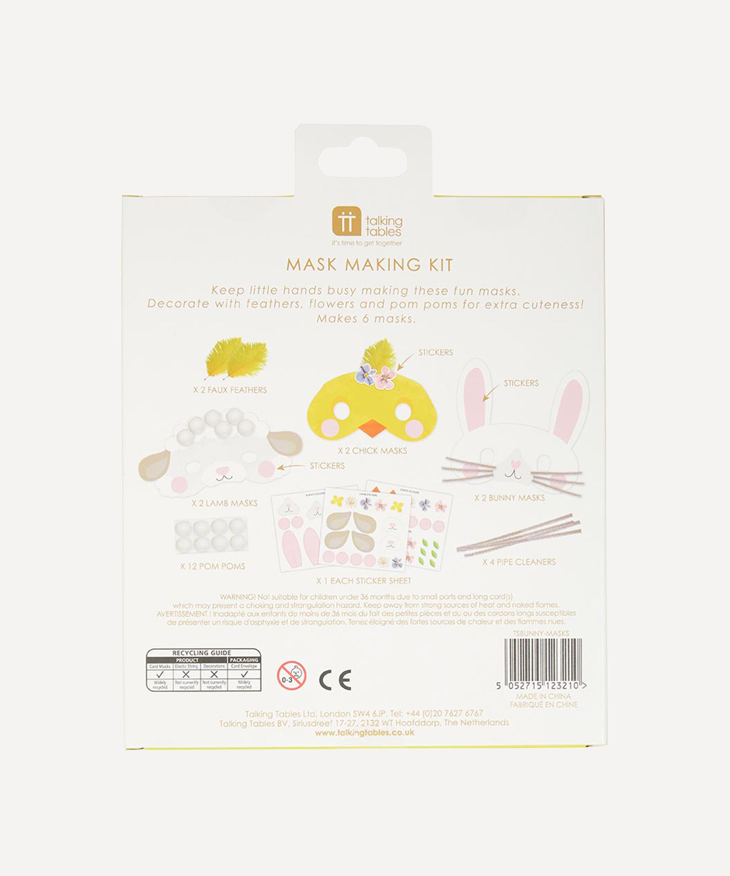 Talking Tables - Truly Bunny Easter Mask Making Kit image number 1